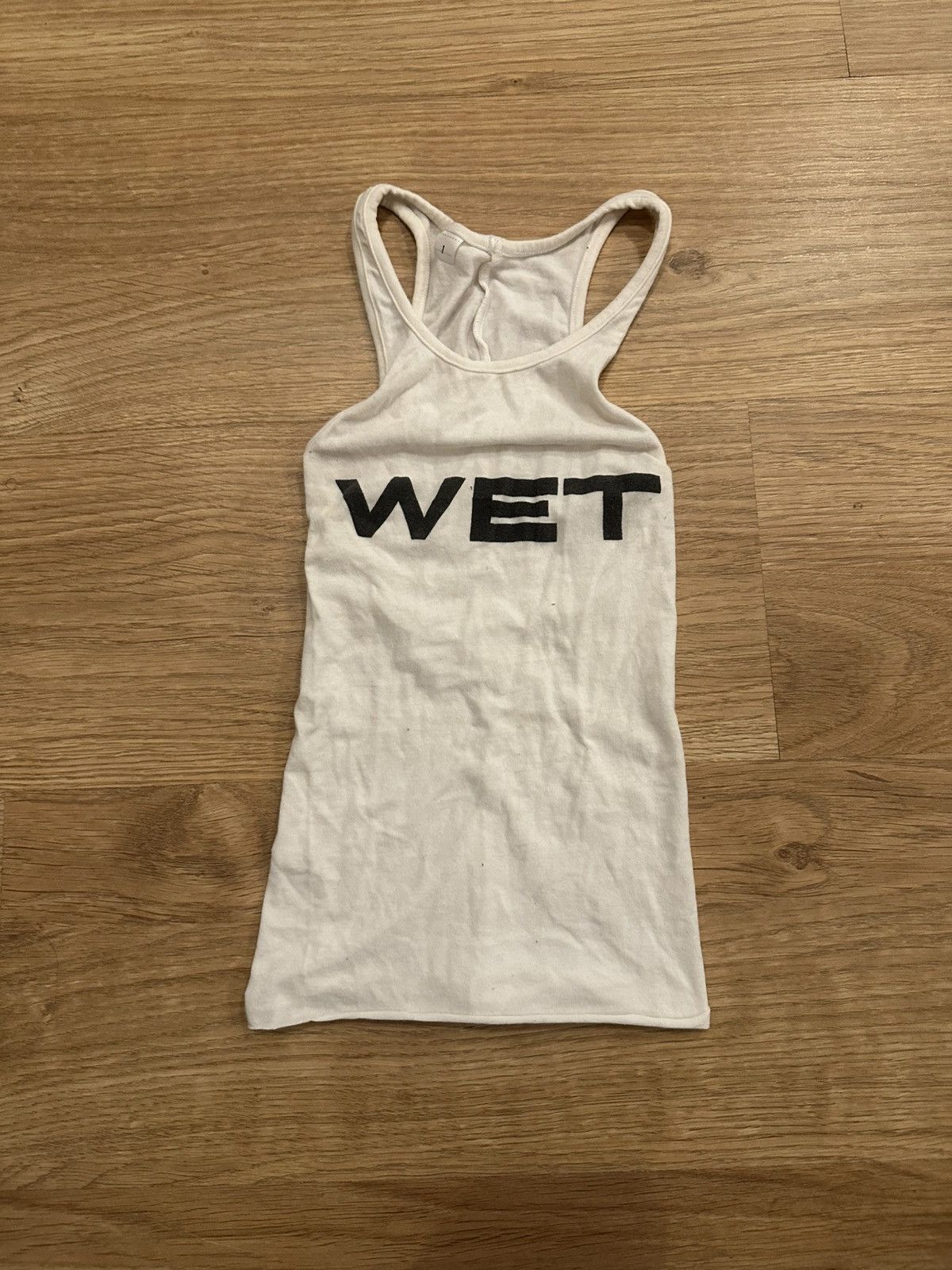 [本日限定最終値下げ] YEEZY WET TANK SIZE 2 Yeezy | Tops | Yeezy Wet Tank Yzy Mowalola Wet Tank Size 2 | Poshmark