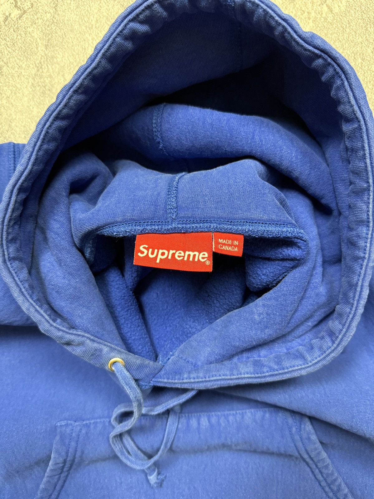 Supreme Supreme Blue Hoodie With Logo Size US M / EU 48-50 / 2 - 10 Thumbnail
