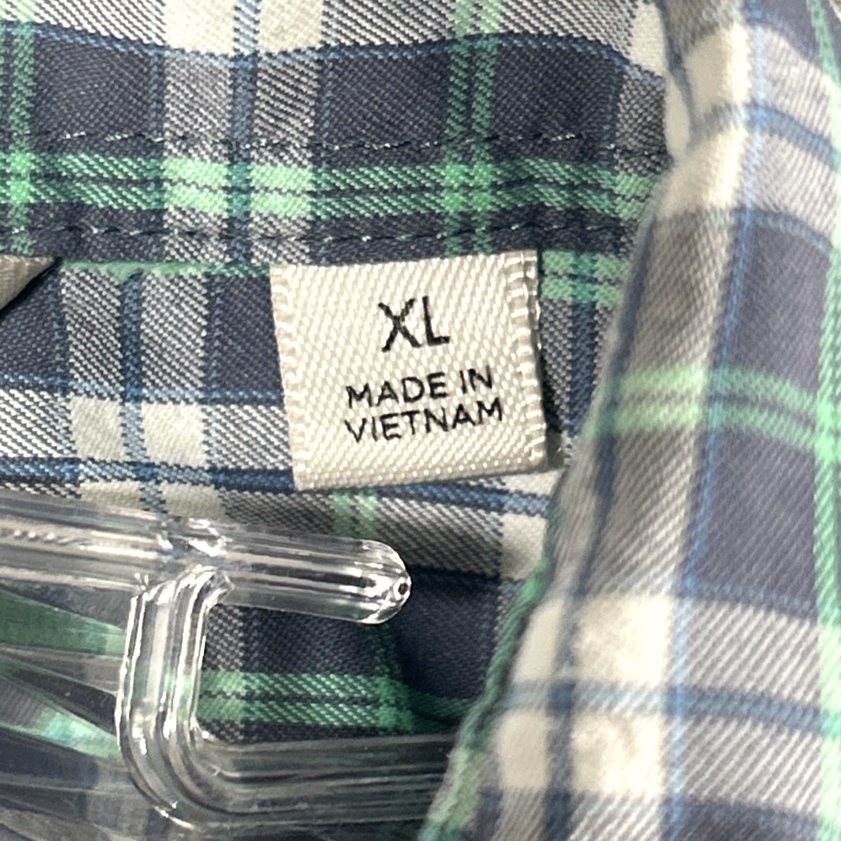 TravisMathew Travis Mathew Shirt Mens XL Button Up Blue Check Plaid Short Sleeve Pocket Size US XL / EU 56 / 4 - 3 Thumbnail