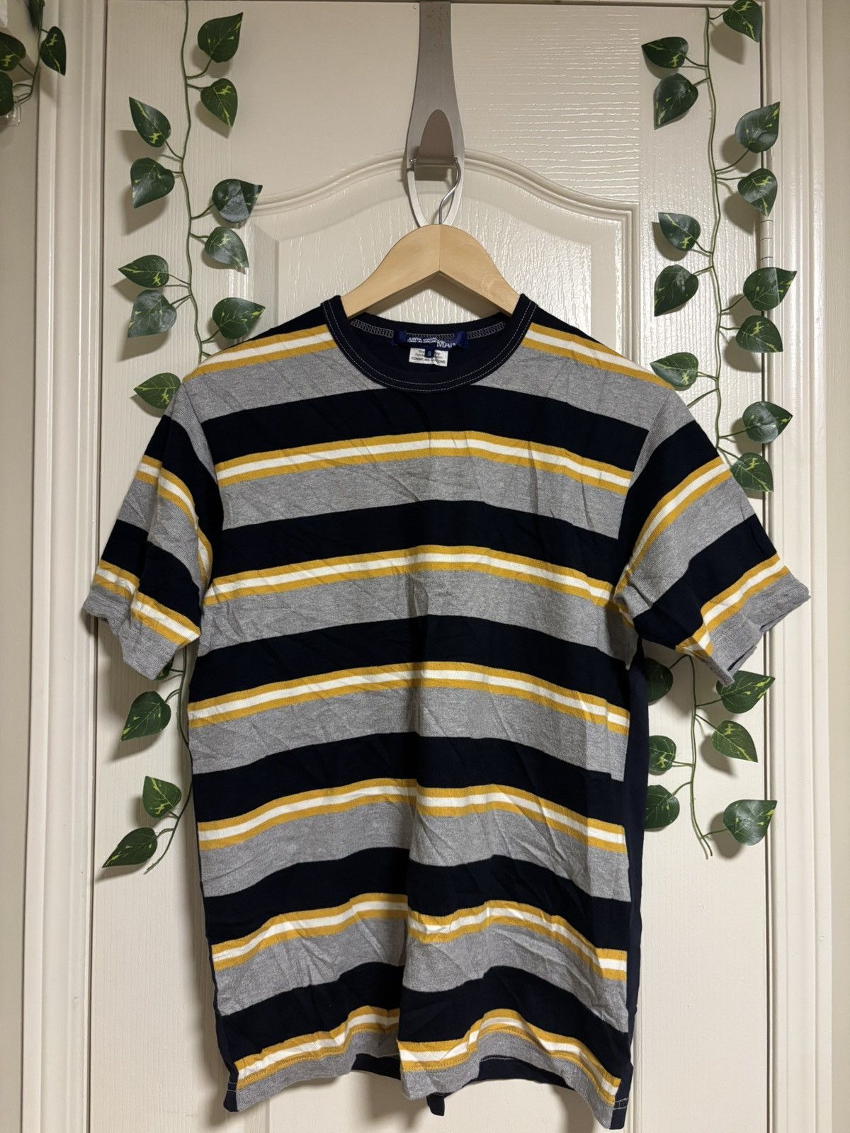 Junya wantanabe x comme de garcons ad18 srtiped tee MEN