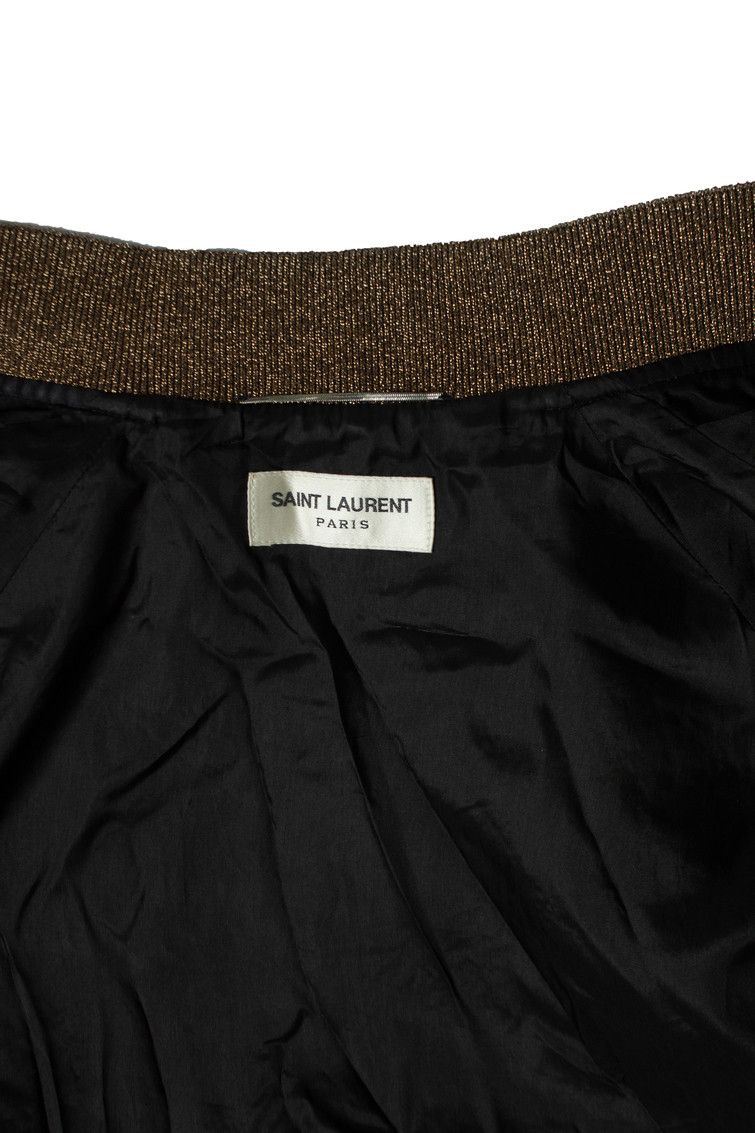 Saint Laurent Paris Saint Laurent, Black sequins baby bomber jacket Size US M / EU 48-50 / 2 - 9 Thumbnail
