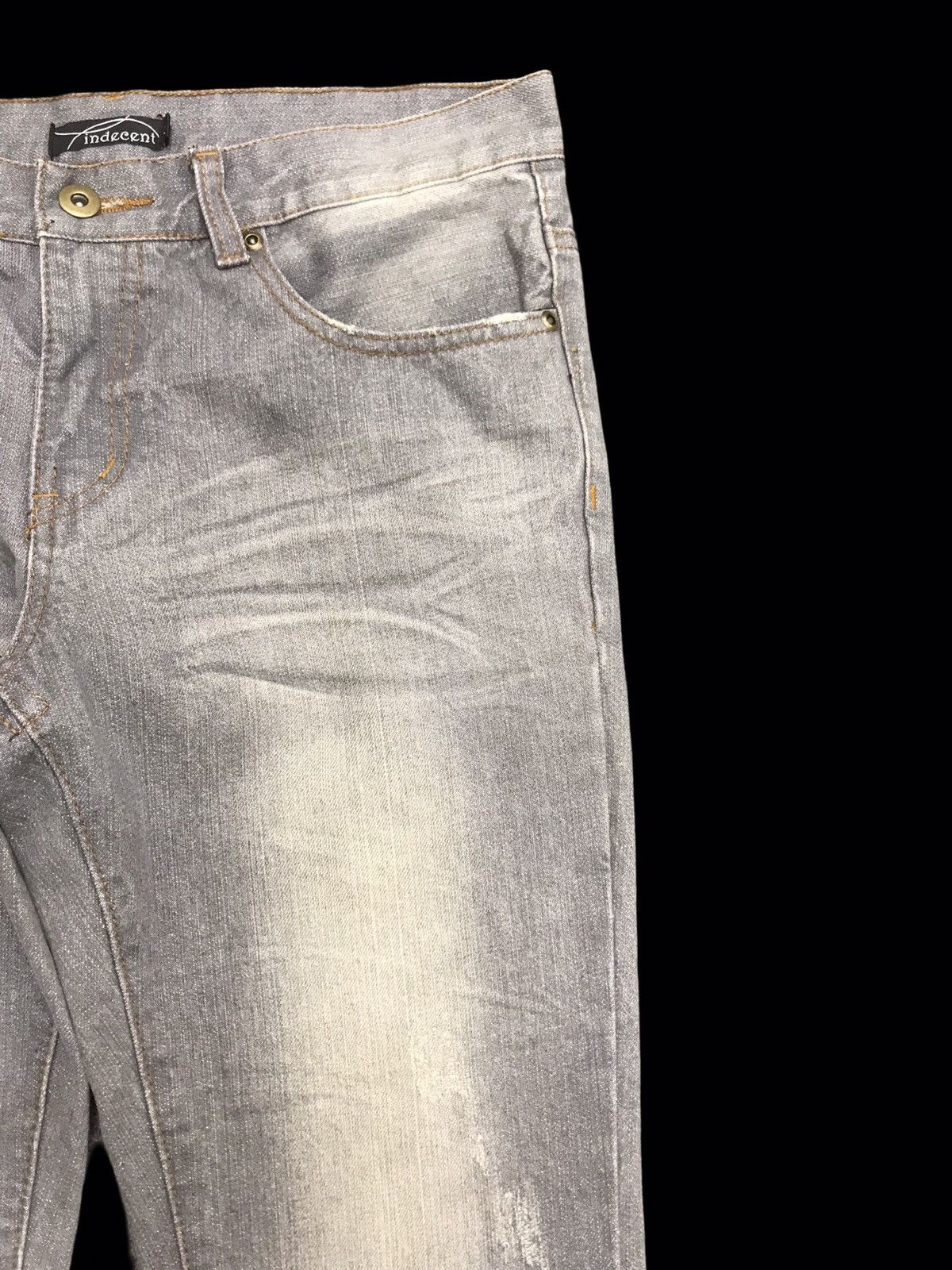 Japanese Brand 💥FLARE💥ARCHIVAL indecent Flare Distressed Denim F197 Size US 32 / EU 48 - 3 Thumbnail