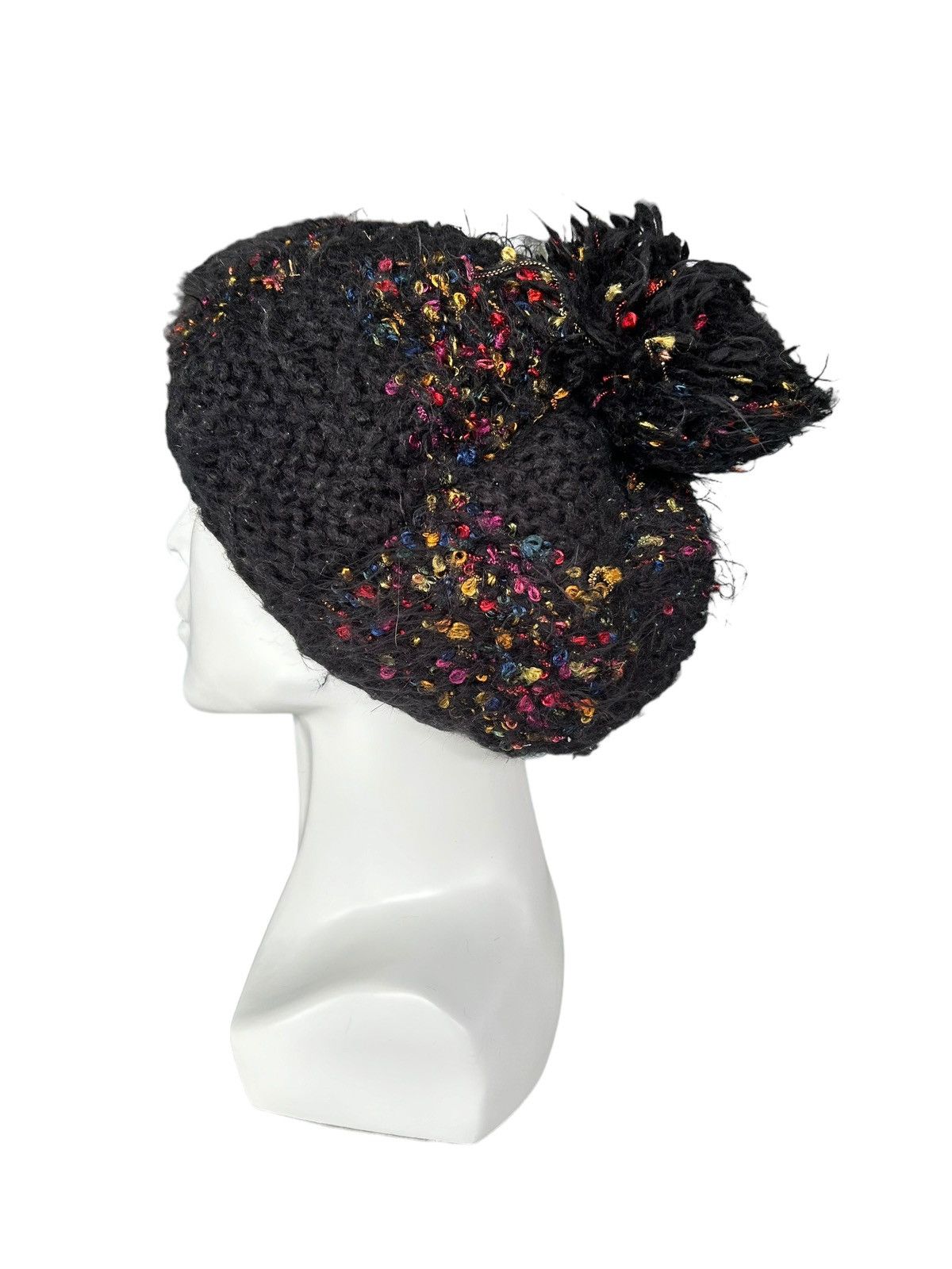 Japanese Brand × Kapital × Vintage Crochet Knitted big Beanie Hats Size ONE SIZE - 3 Thumbnail