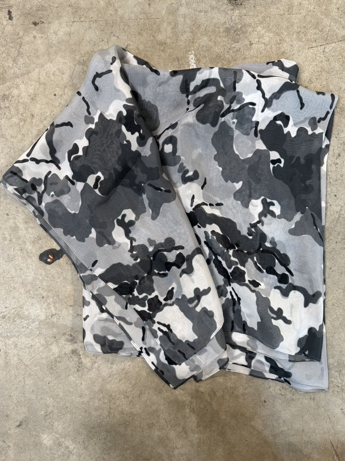 ALEXANDER DIGENOVA Alexander Digenova Snow Camo Silk Bandana Size ONE SIZE - 1 Thumbnail