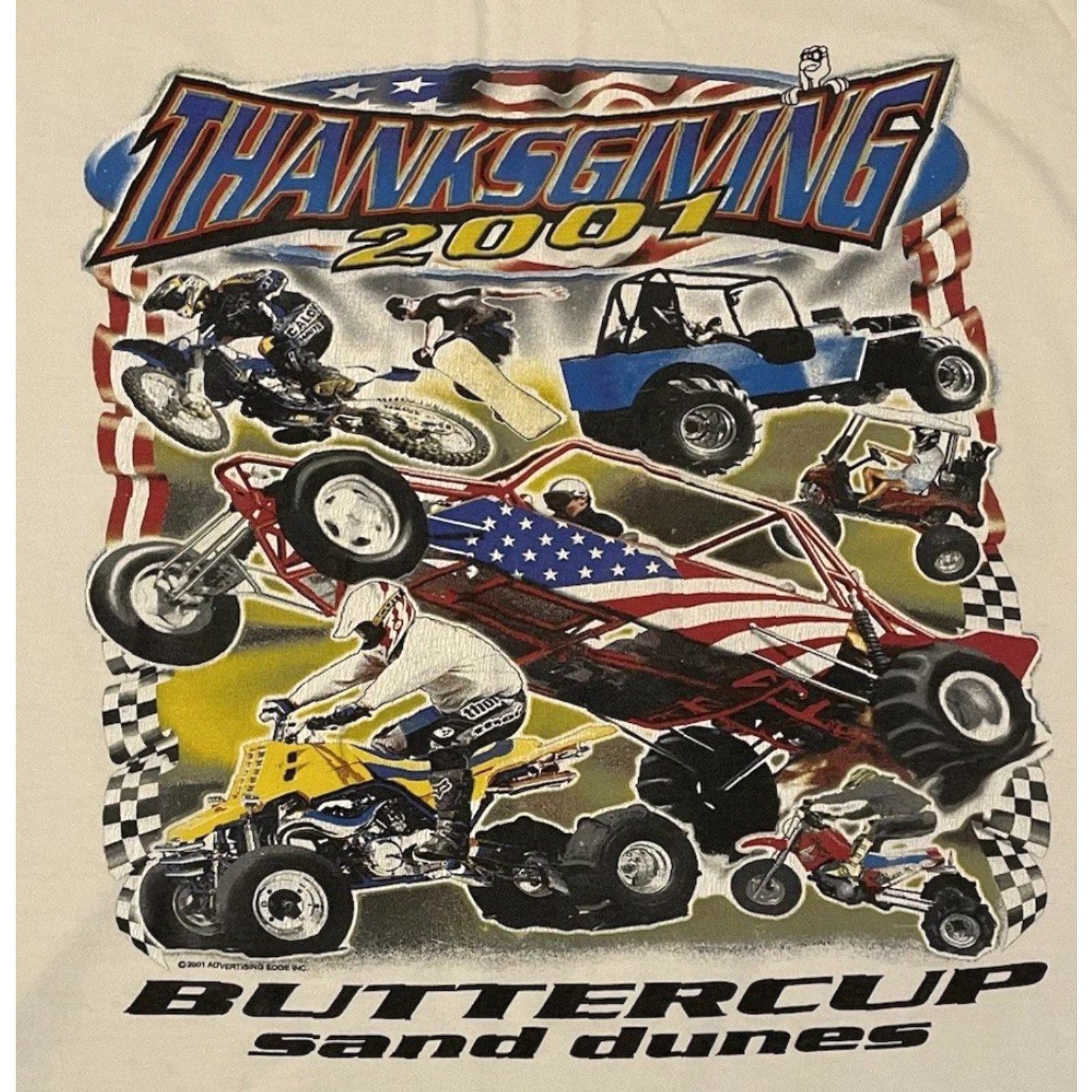 JNCO VINTAGE Motocross Flames Shirt 2XL Men White Distressed Biker Skate 90s Y2K Fire JP Gunn N/A Size US XXL / EU 58 / 5 - 3 Thumbnail