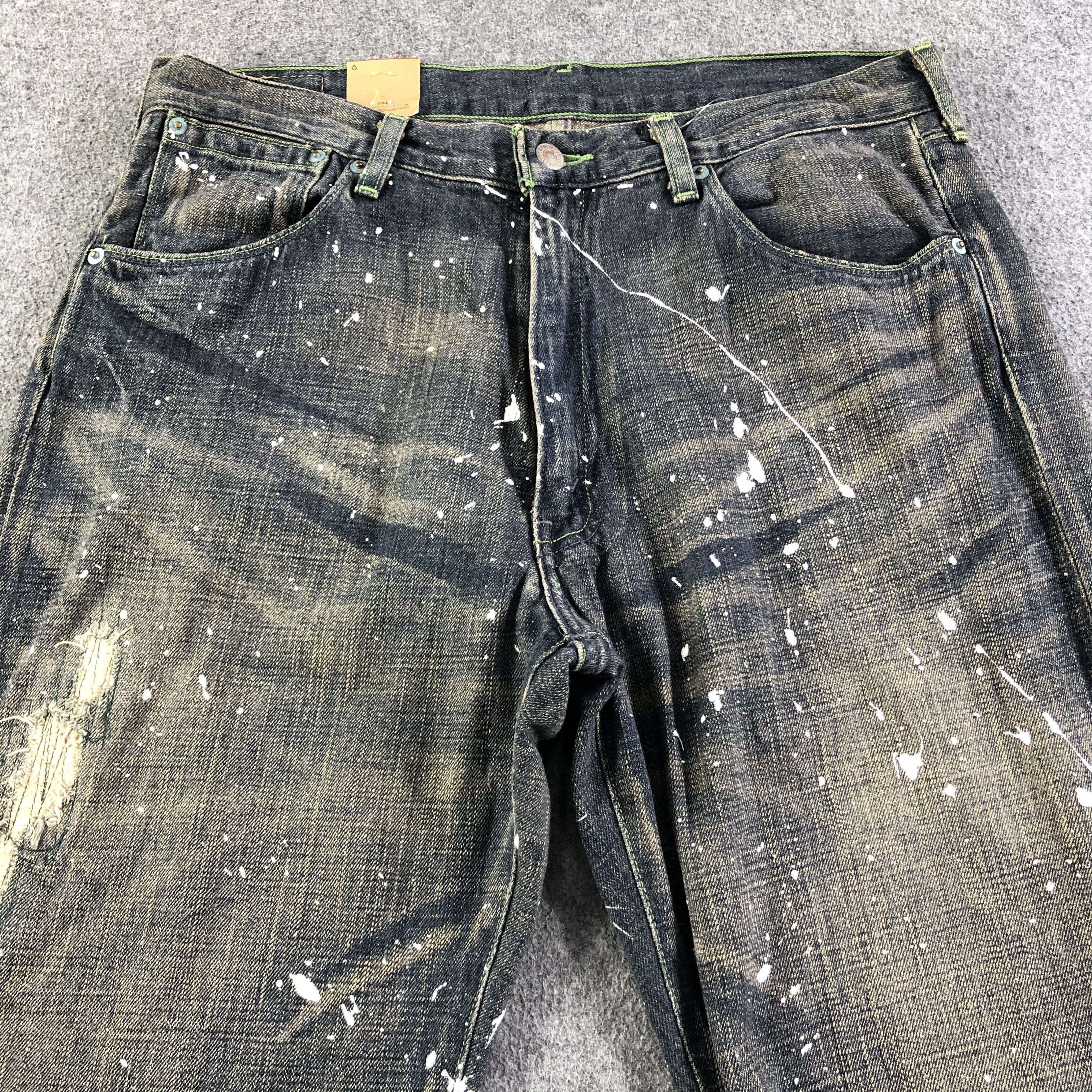 Levi's 90s Vintage Levis 553 Painter Jeans-J2831 Size US 34 / EU 50 - 3 Thumbnail