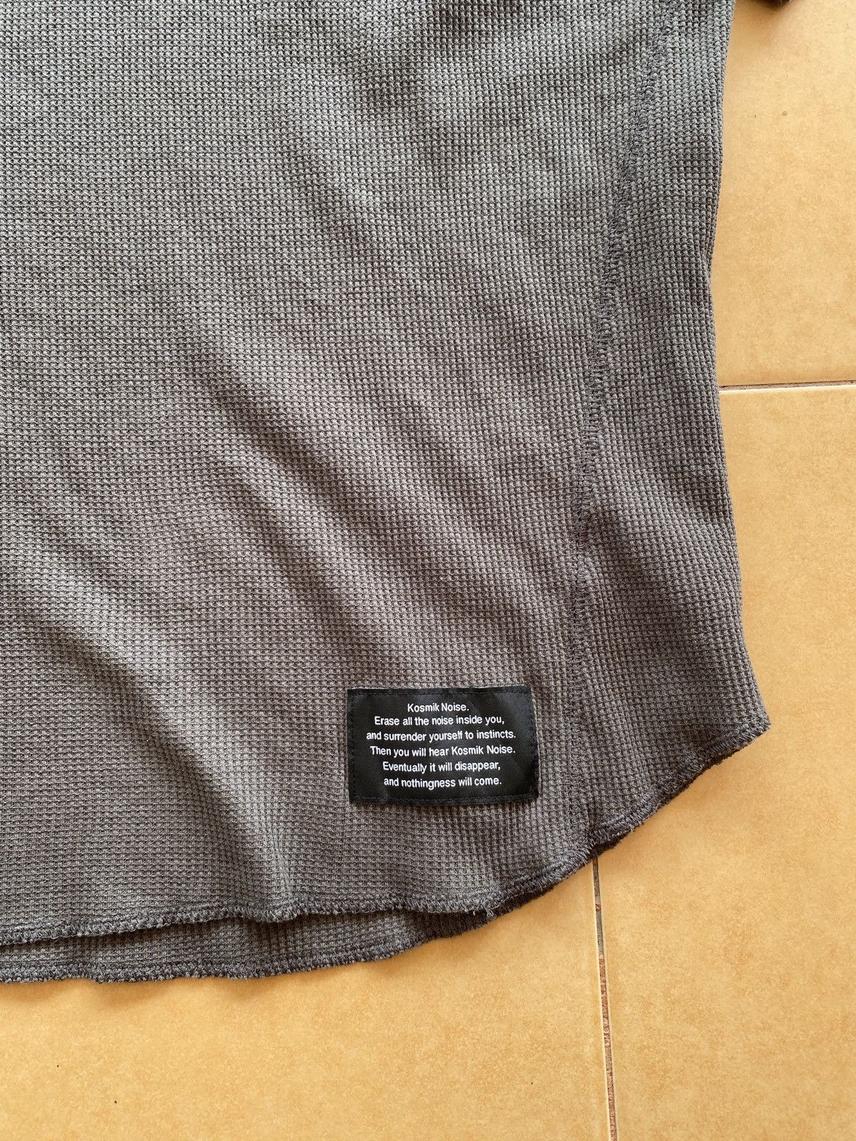 GU × Undercover GU x UNDERCOVER Waffle Knit Layered T-Shirt Size XL / US 12-14 / IT 48-50 - 4 Thumbnail