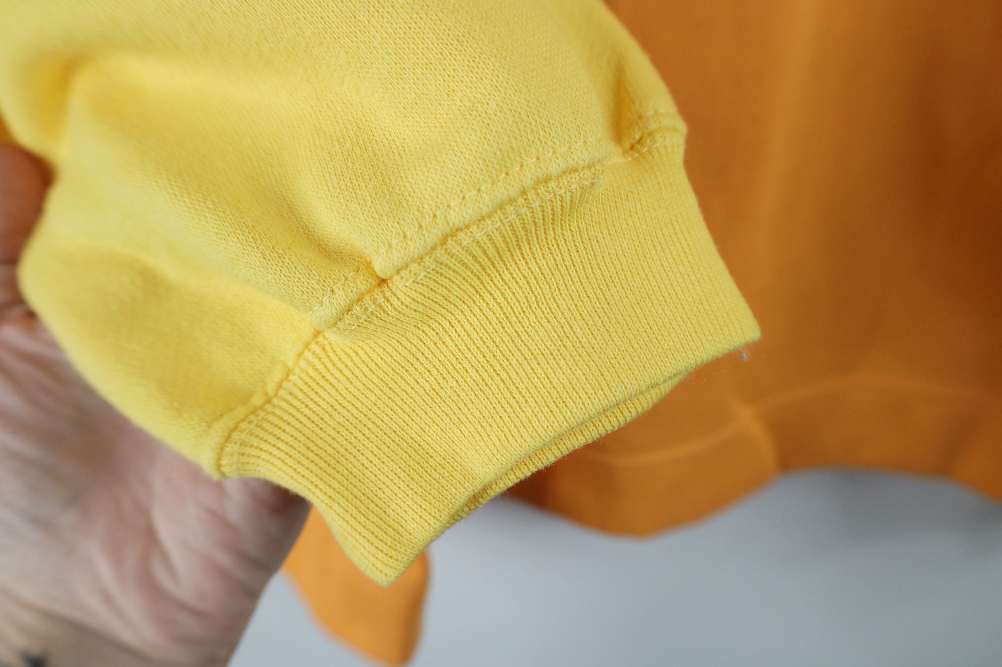 Converse Vintage 80s 90s Converse Block Sweatshirt Orange Yellow Size XL / US 12-14 / IT 48-50 - 8 Thumbnail
