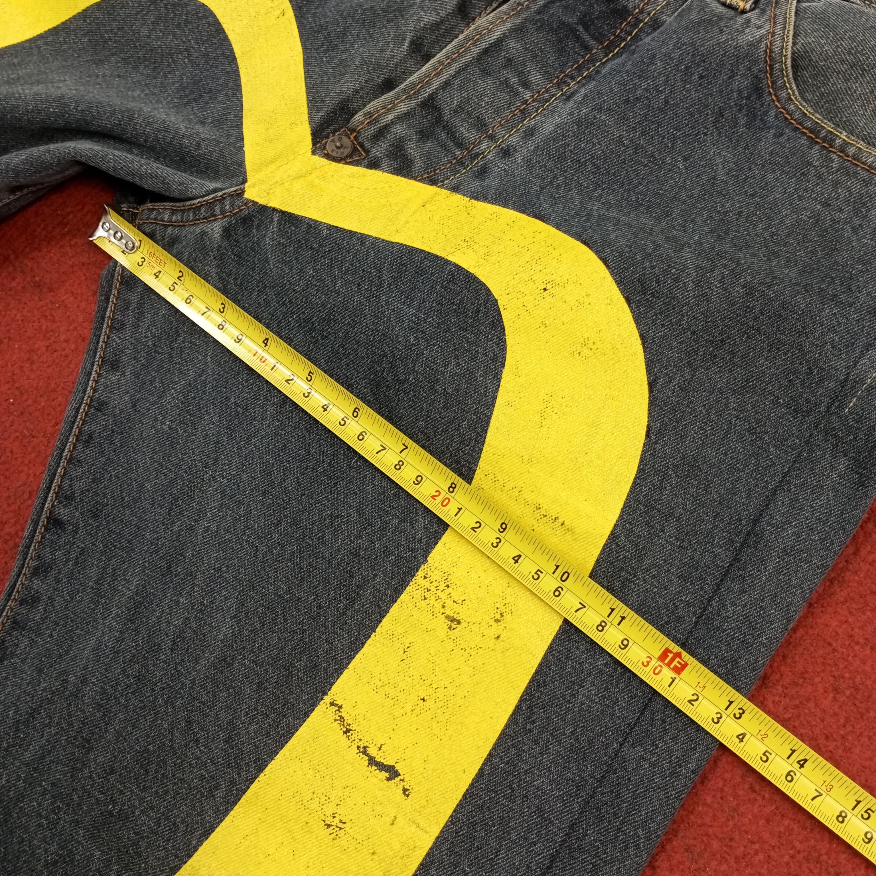Japanese Brand Evisu Japanese Brand Fashion Style Custom Daicock jeans Size US 33 - 9 Thumbnail