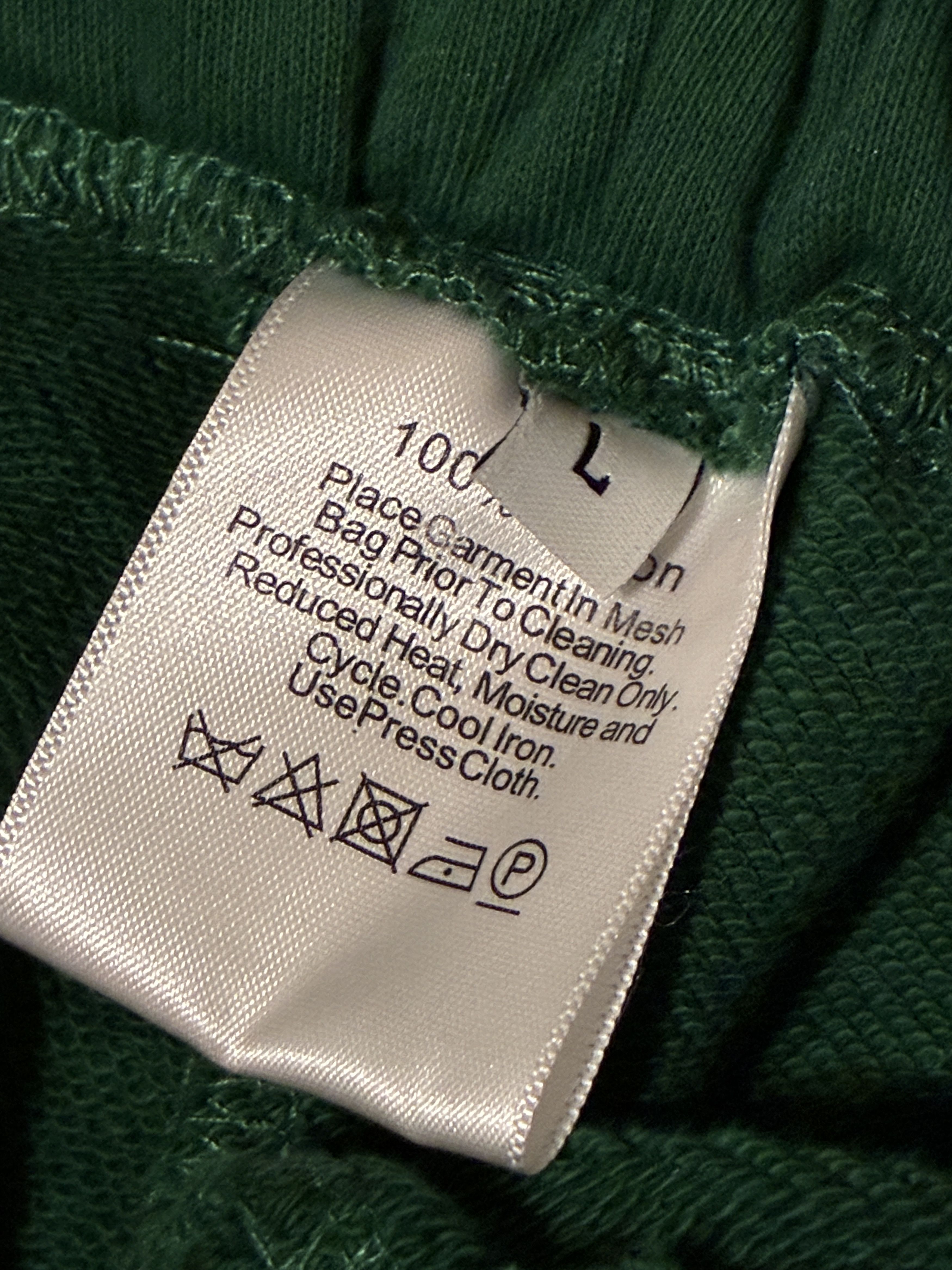 WE11DONE We11done Green Jogger Sweatpants (Unisex) Large L Welldone Size US 32 / EU 48 - 3 Thumbnail