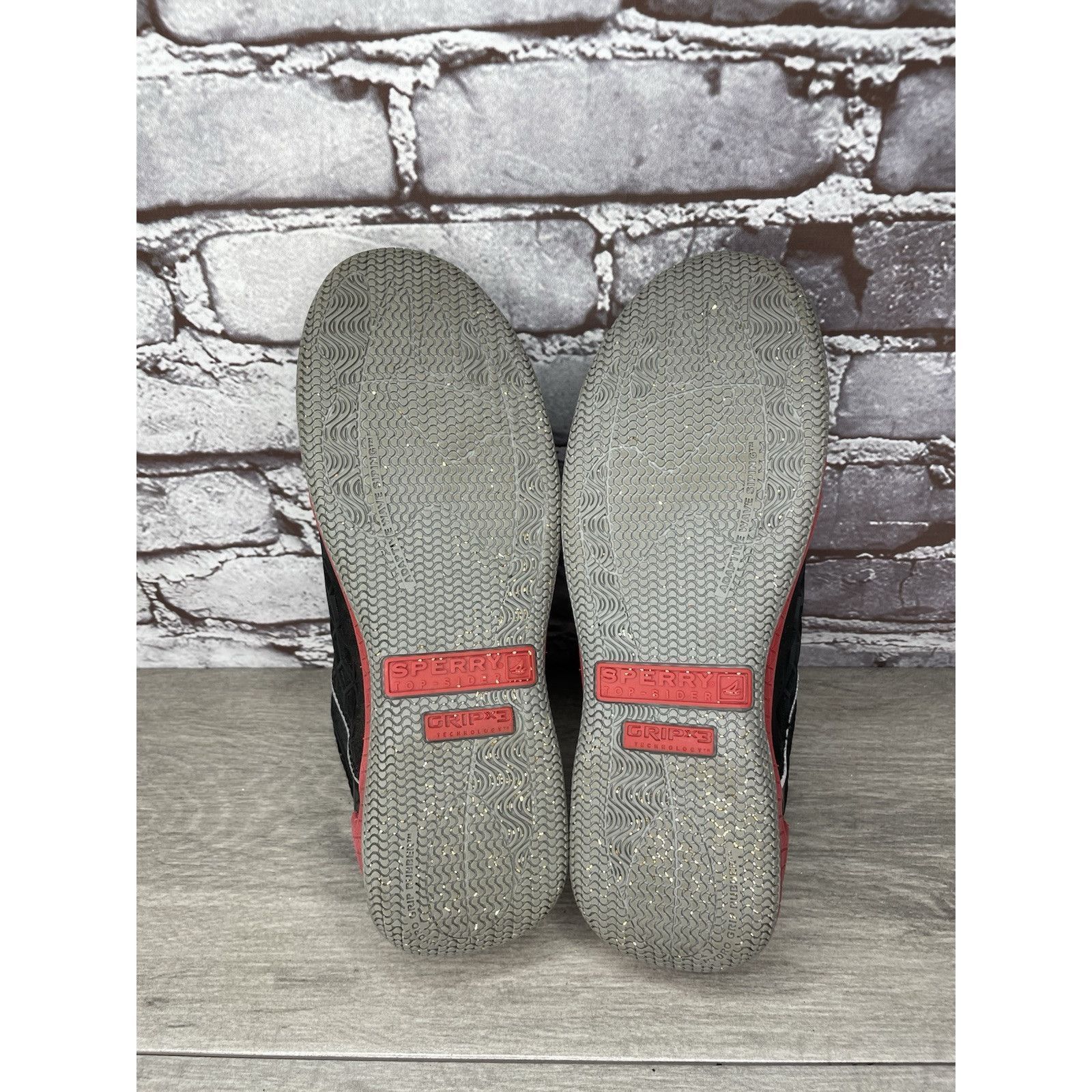 Sperry Sperry Top-Sider Searacer Plus GripX3 Black Red Synthetic Sh Size US 8 / IT 38 - 10 Thumbnail