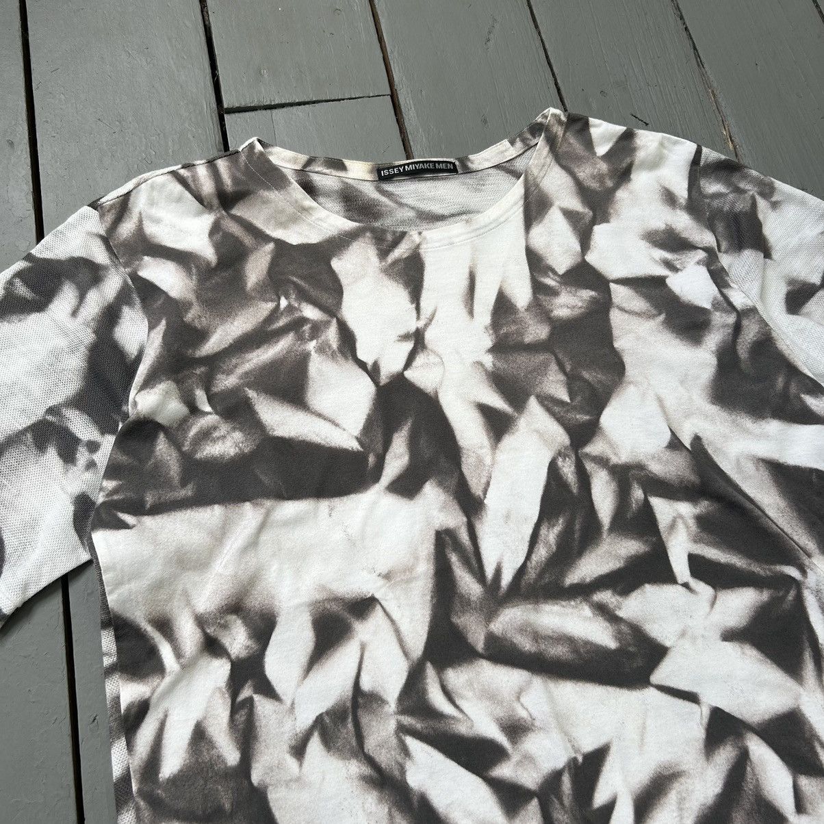 Issey Miyake Printed Linen Tee Size US S / EU 44-46 / 1 - 2 Thumbnail