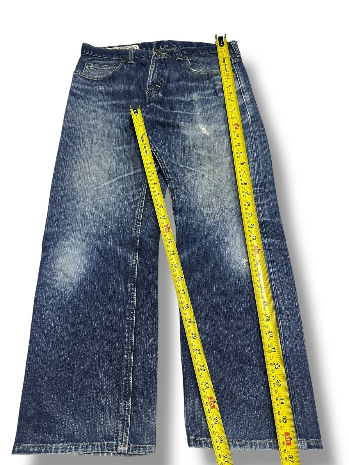 Lee Lee Riders Vintage Baggy Loose Style With Faded Wash Size US 32 / EU 48 - 13 Thumbnail