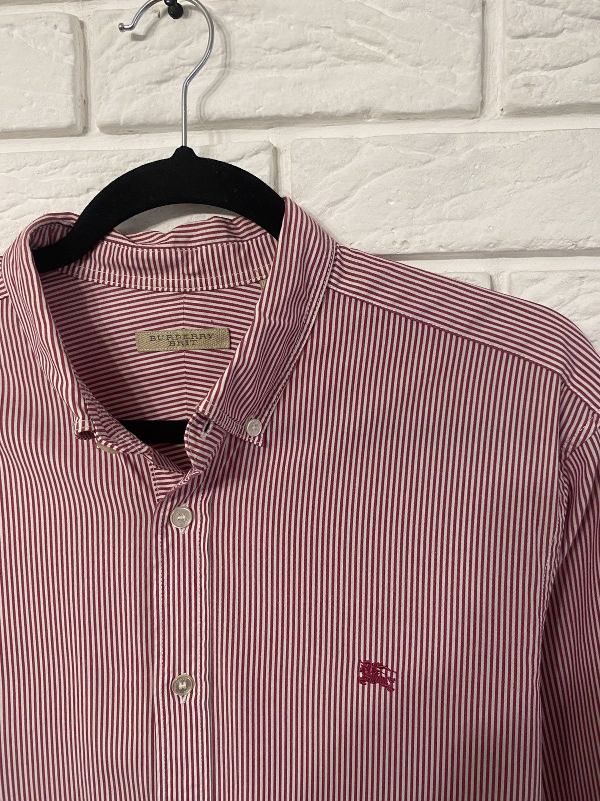 Burberry BURBERRY BRIT Shirt Casual Formal Check Men Size US L / EU 52-54 / 3 - 3 Thumbnail