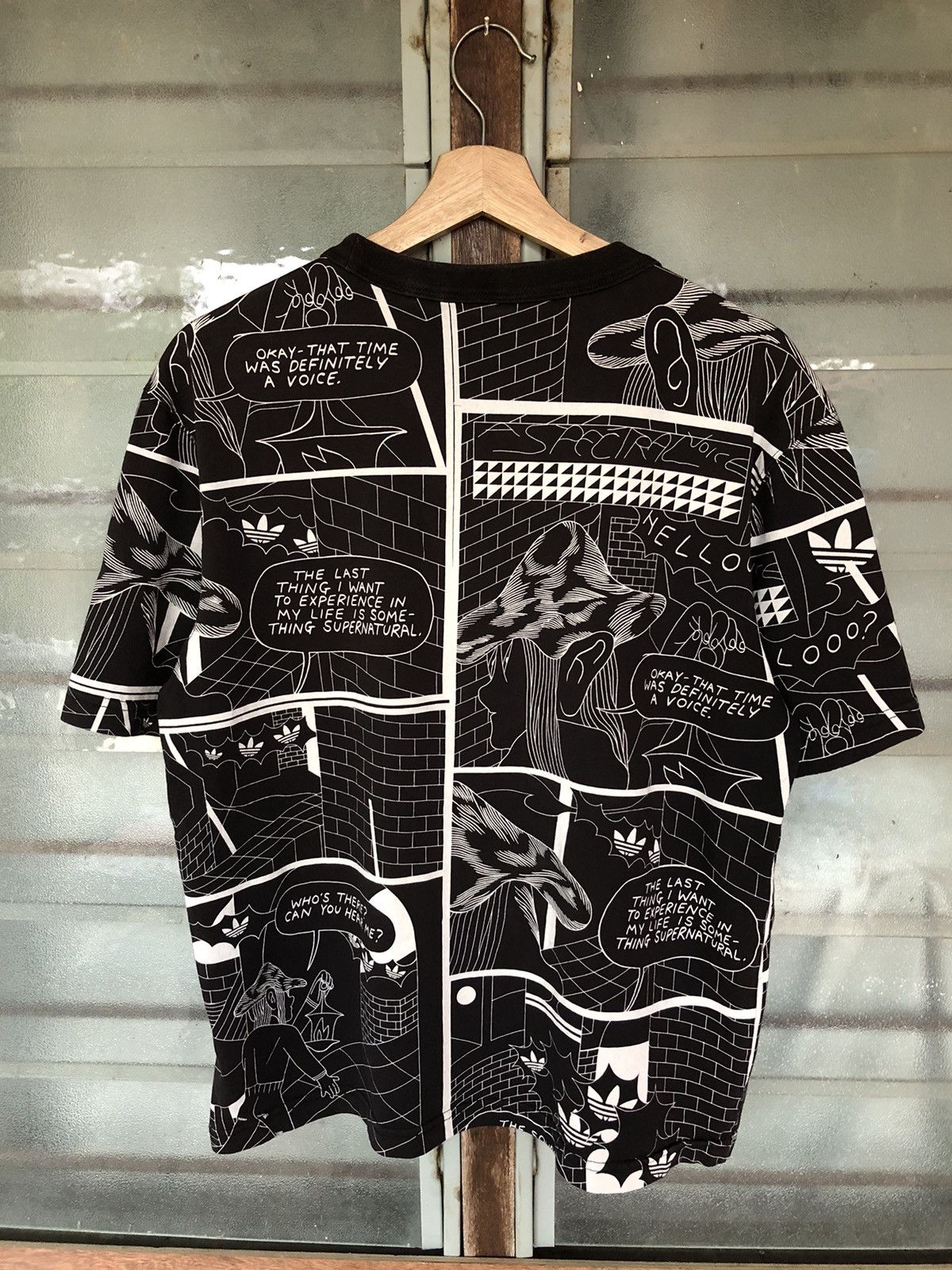 Adidas Adidas Men’s R.Y.V Allover Print Shirt Tee Size US M / EU 48-50 / 2 - 7 Thumbnail