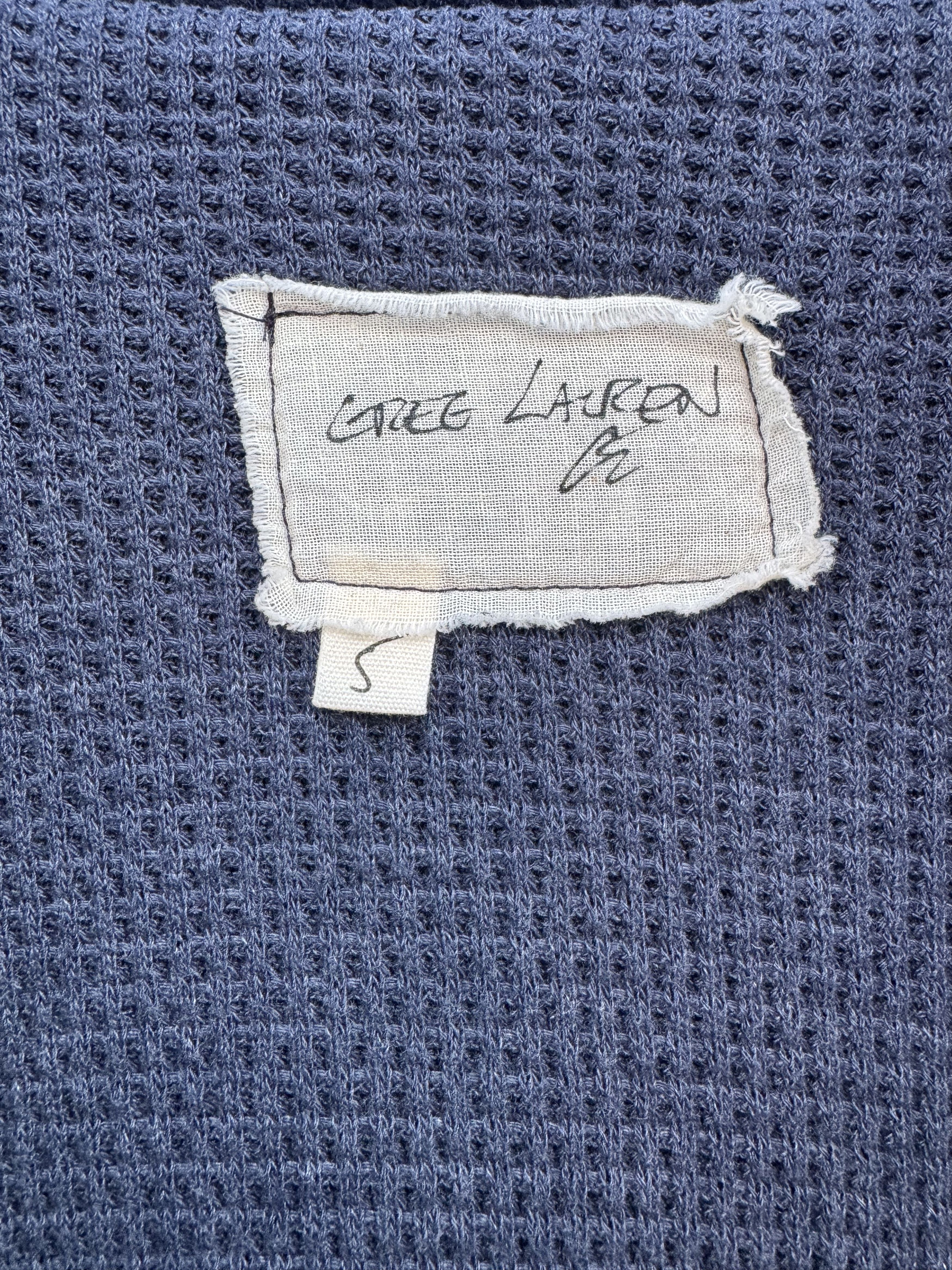 Greg Lauren Greg Lauren Zip-Front Hoodie Blue Size US XXL / EU 58 / 5 - 3 Thumbnail