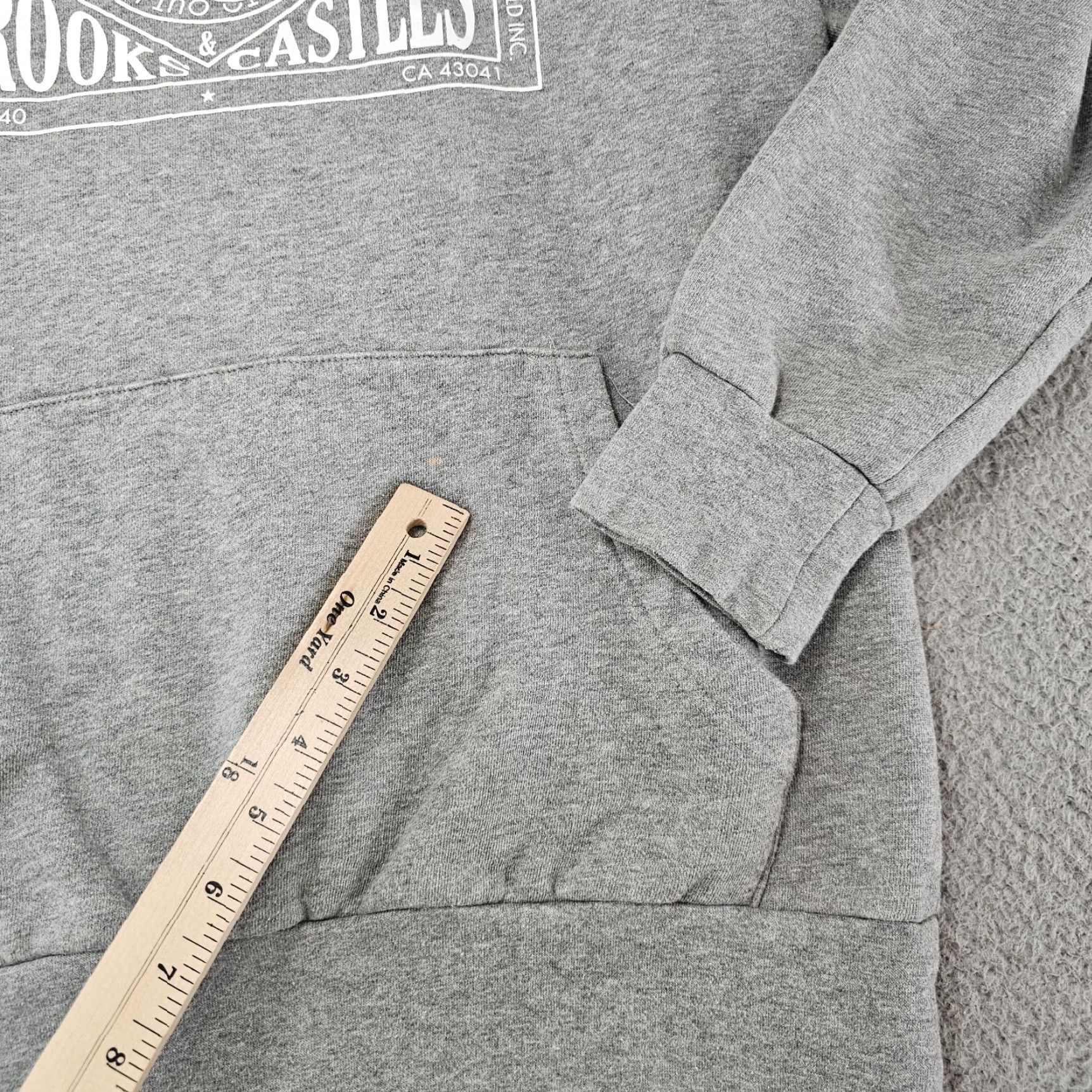 Crooks & Castles VINTAGE Crooks & Castles Hoodie Mens Large Grey Jumper Air Gun Put In Work Logo Graphic Size US L / EU 52-54 / 3 - 4 Thumbnail