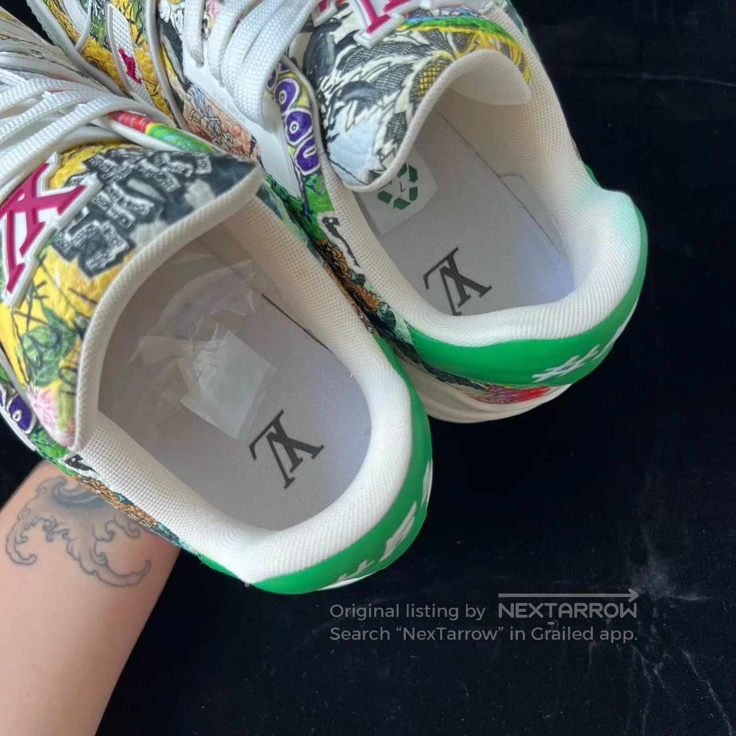 Louis Vuitton Louis Vuitton Trainer Graffiti Sneakers. Size US 8.5 / EU 41-42 - 9 Thumbnail