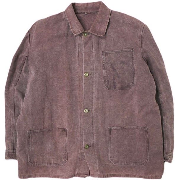 Other French Vintage Overdyed Cotton Canvas Coverall Cotton Outerwear DUTY FREE for USA