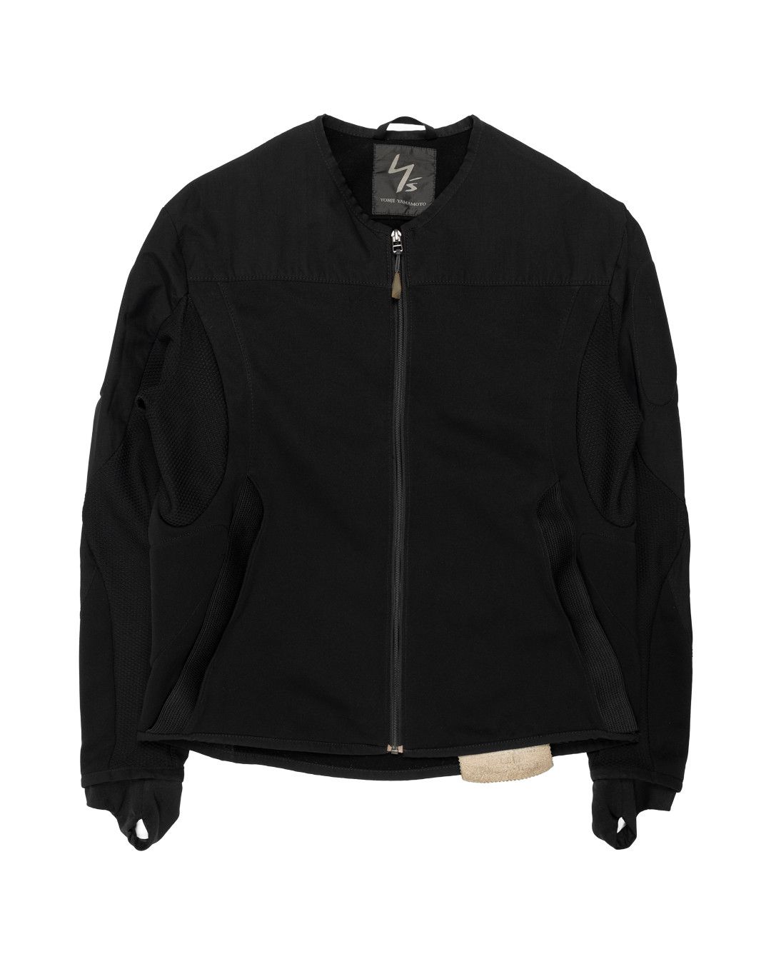 image of Y's For Men X Dainese Aw2004 Protector Jacket in Black (Size Large)