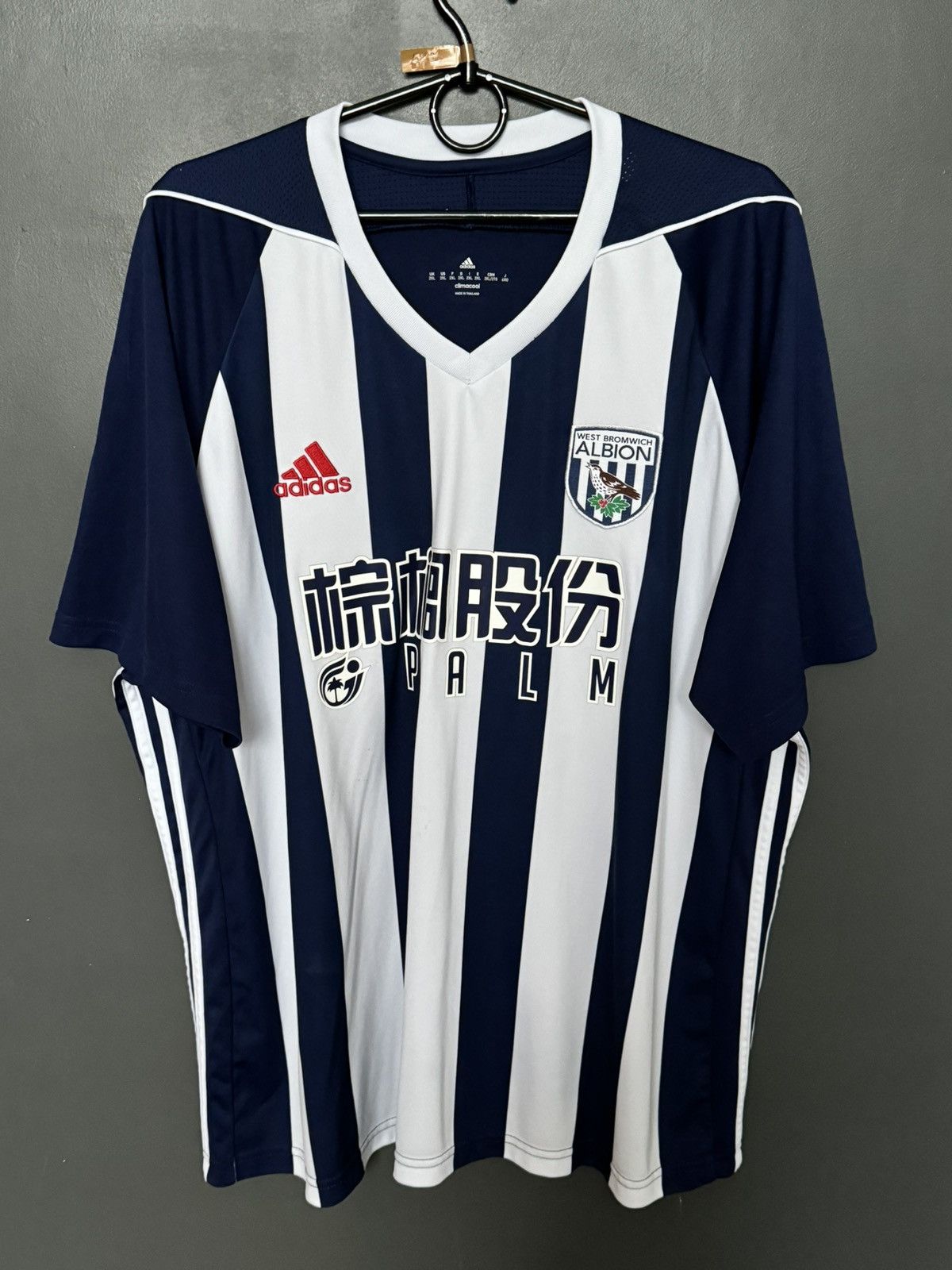 Adidas West Bromwich Albion 17/18 Home Football Jersey Size US XXL / EU 58 / 5 - 1 Thumbnail