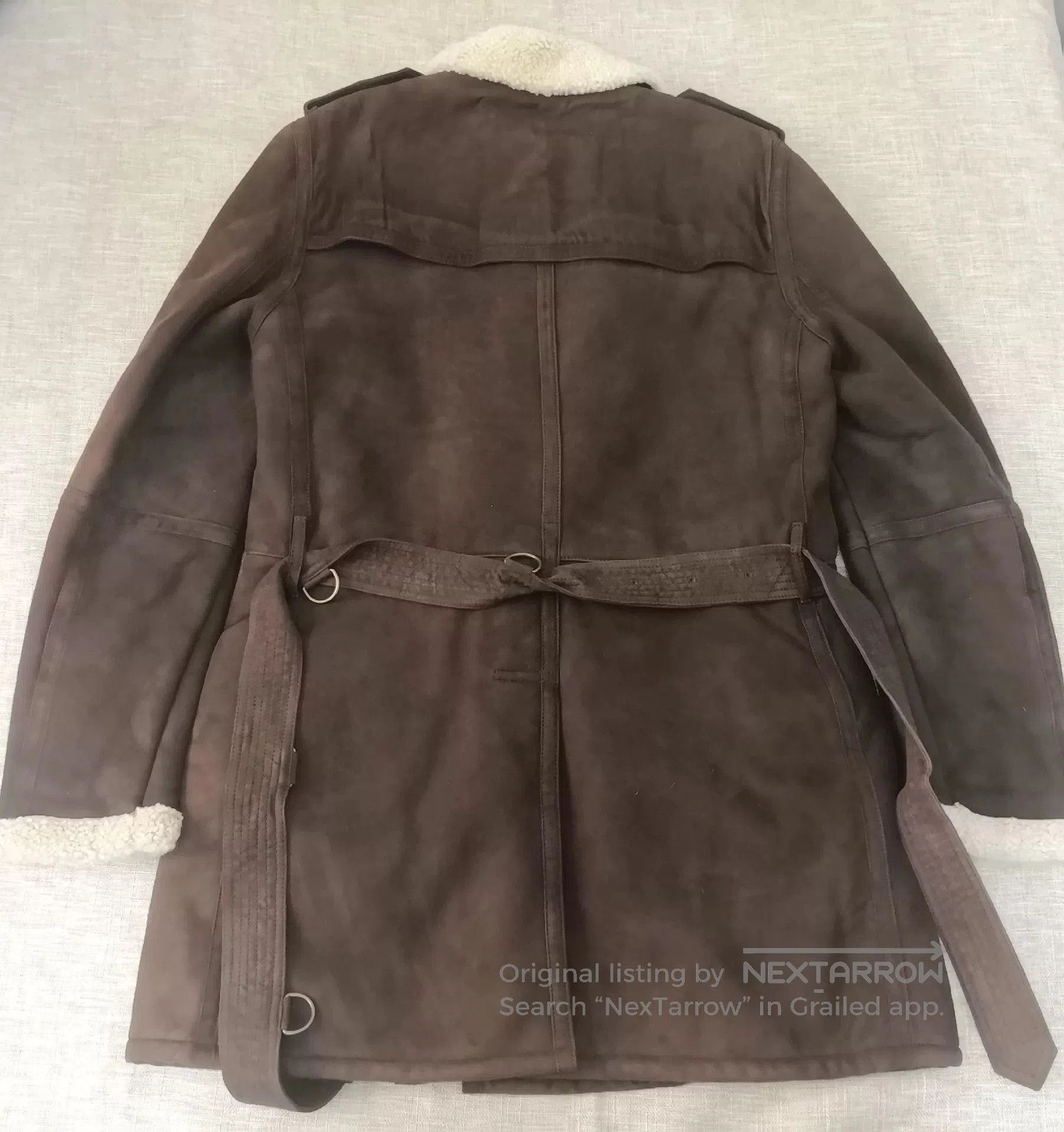 Burberry Burberry London Shearling Leather Coat. Size US L / EU 52-54 / 3 - 7 Thumbnail