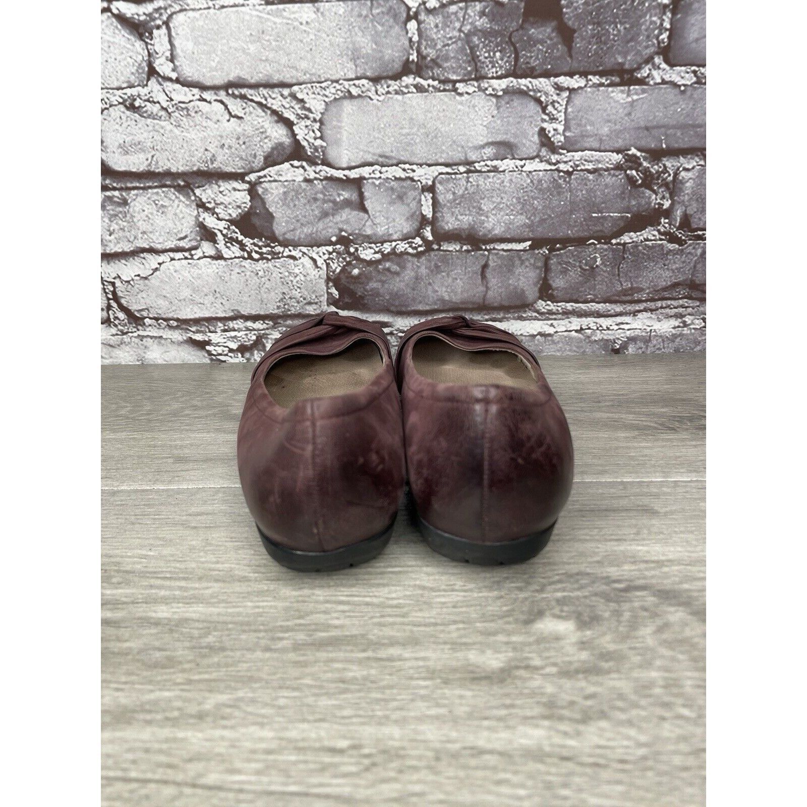 Other Abeo BIO System Terrie Slip On Shoes Sz 8N Purple Knotted Le Size US 8 / IT 38 - 7 Thumbnail