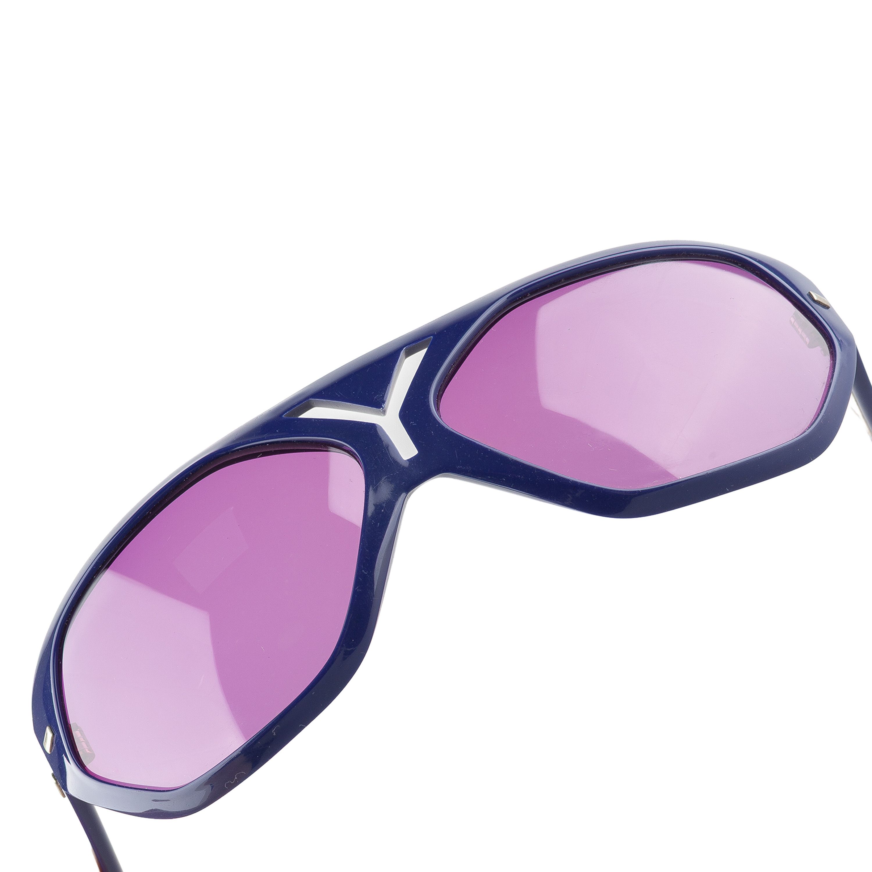Yves Saint Laurent YSL Yves Saint Laurent RARE 80's Navy Sunglasses Size ONE SIZE - 6 Thumbnail