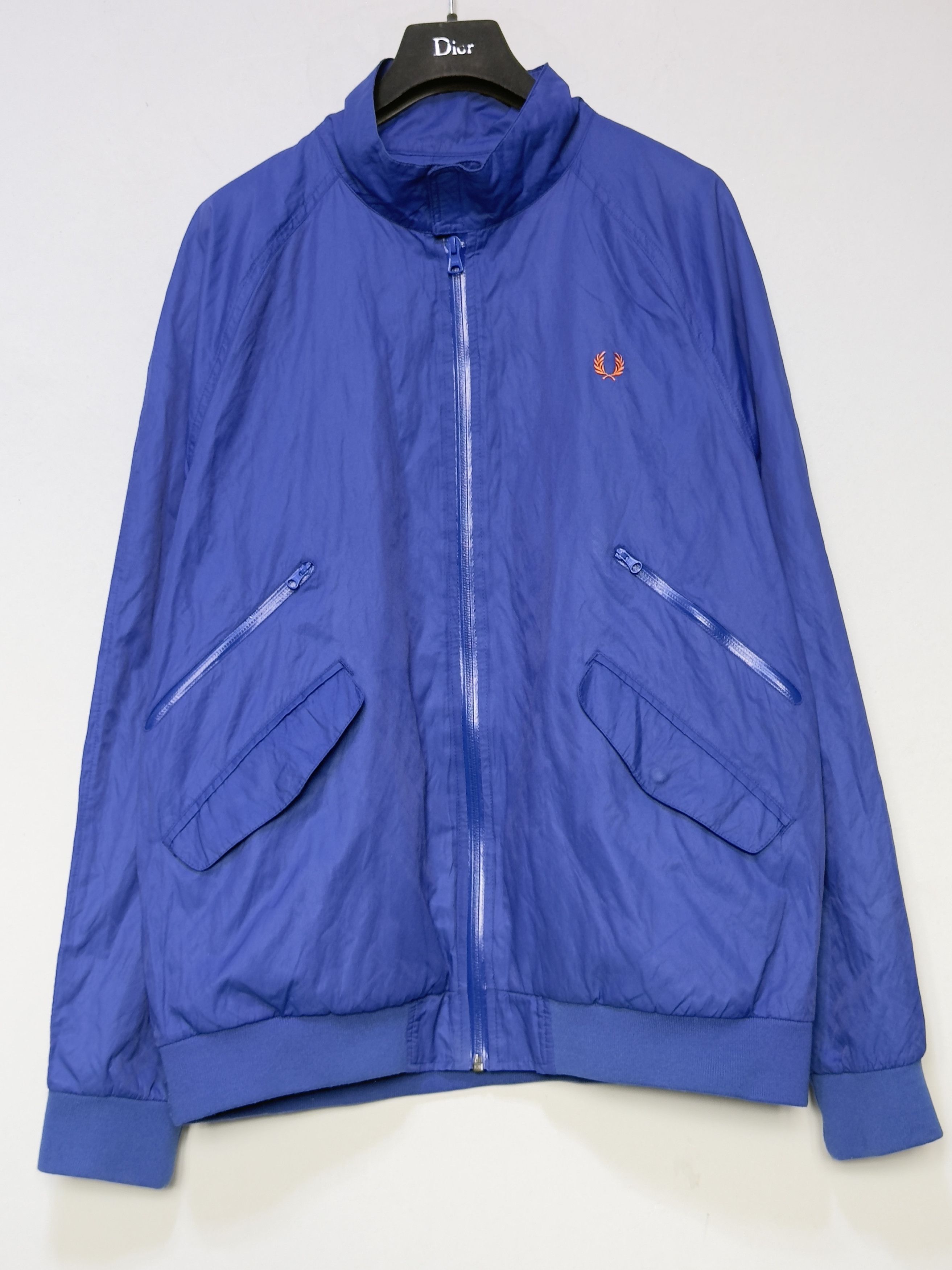 Fred Perry 🔥 bomber Fred perry jacket windbreaker blue electric size L Size US L / EU 52-54 / 3 - 4 Thumbnail
