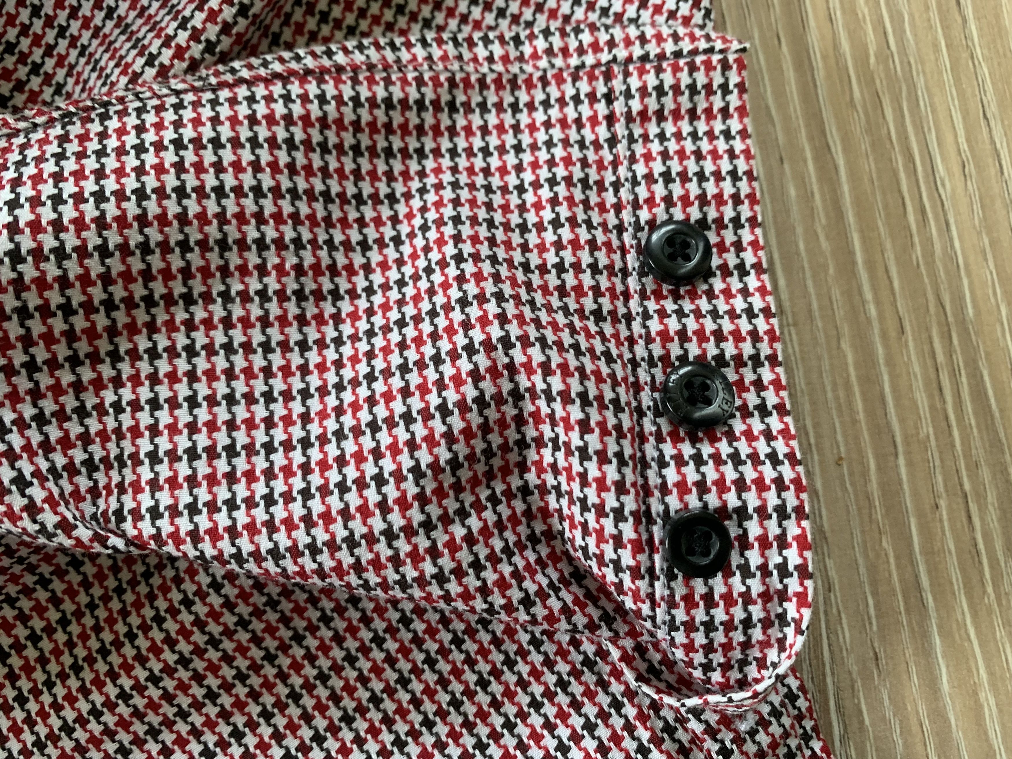 Briggs & Riley Riley Men's Button Check Plaid Long Sleeve Shirt Size US M / EU 48-50 / 2 - 6 Thumbnail