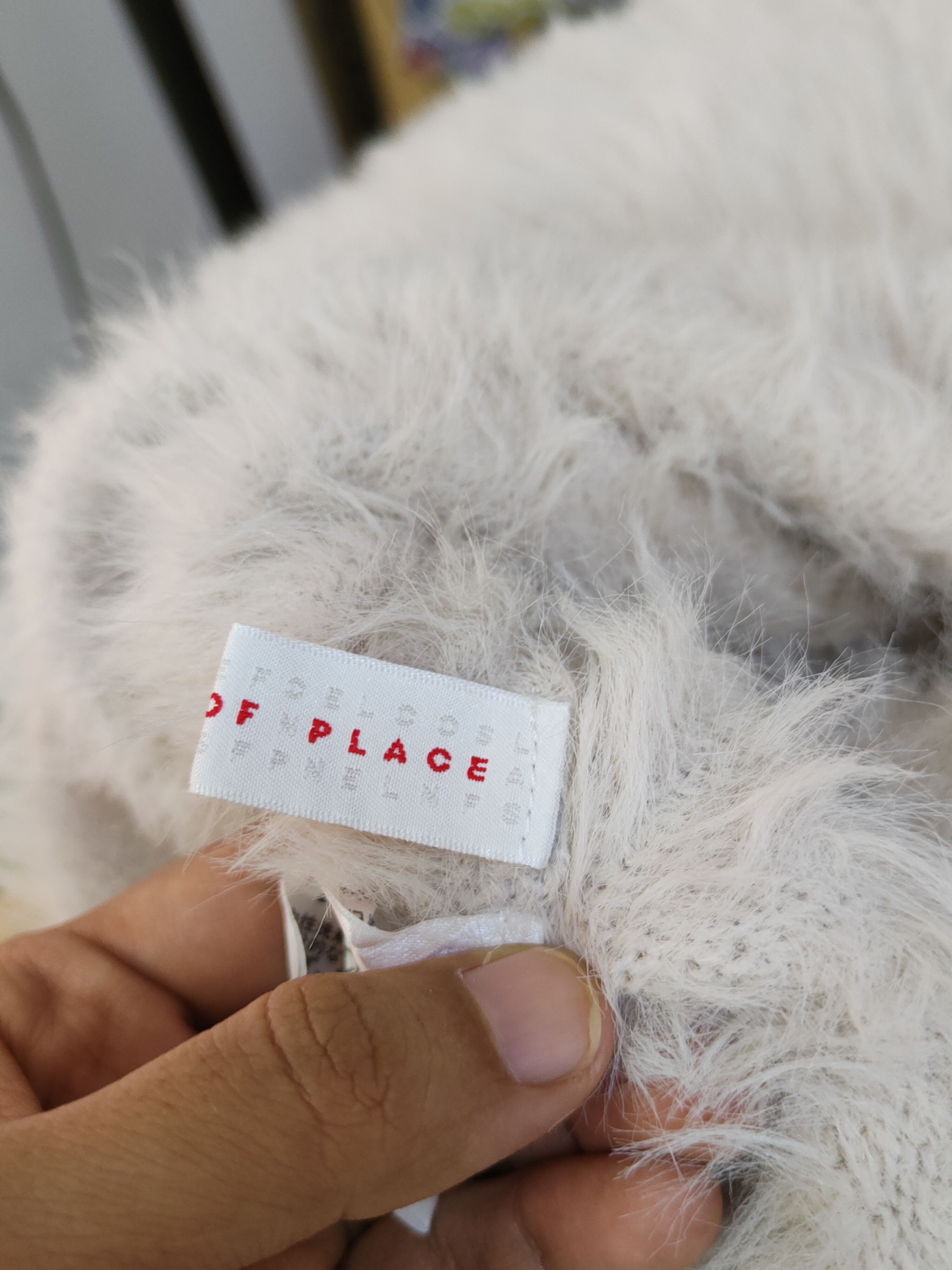 Homespun Knitwear × Japanese Brand × Vintage Sense of Place Beige Shag Shaggy Fur Mohair Knitwear #S1998 Size M / US 6-8 / IT 42-44 - 12 Thumbnail