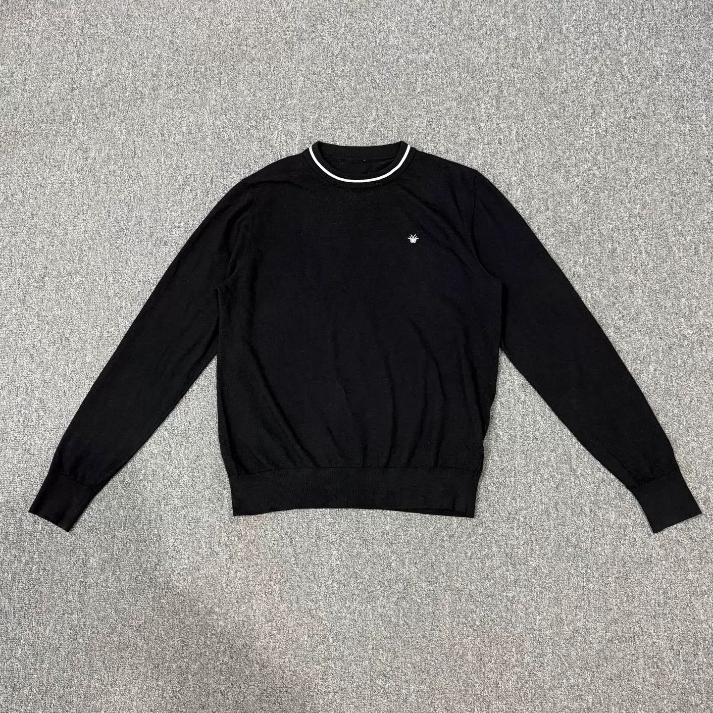 Dior Dior Atelier Bee Black Wool Knit Sweater M Size M / US 6-8 / IT 42-44 - 1 Thumbnail