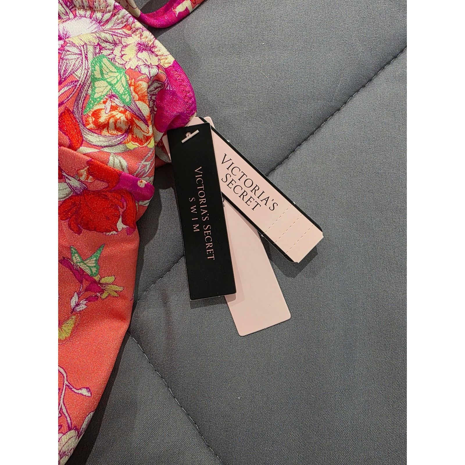 Victoria's Secret NWT Victoria's Secret Sz M One Piece Removable Padded Floral Size ONE SIZE - 2 Thumbnail