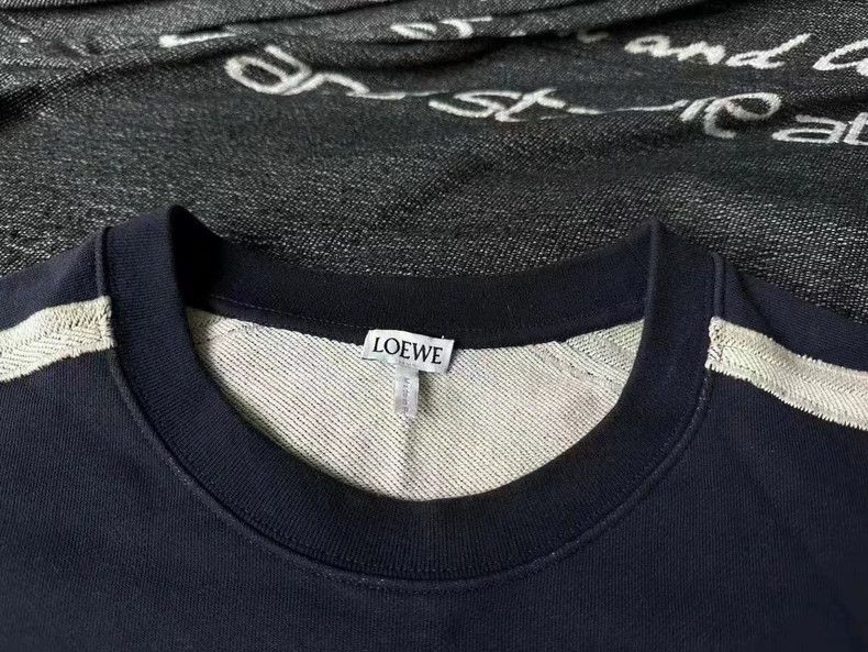 Loewe loewe Black pullover sweatshirt 2505-Nextarrow Size US L / EU 52-54 / 3 - 2 Thumbnail