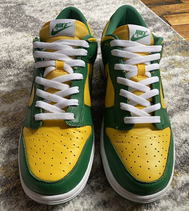 dunk low retro brazil