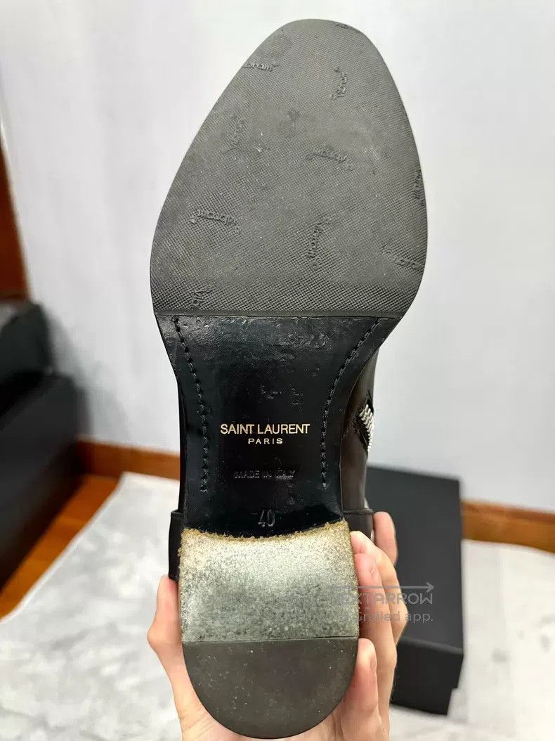 Saint Laurent Paris Saint Laurent Paris Autumn and Winter Chain Buckle Boots i Size US 7 / EU 40 - 4 Thumbnail