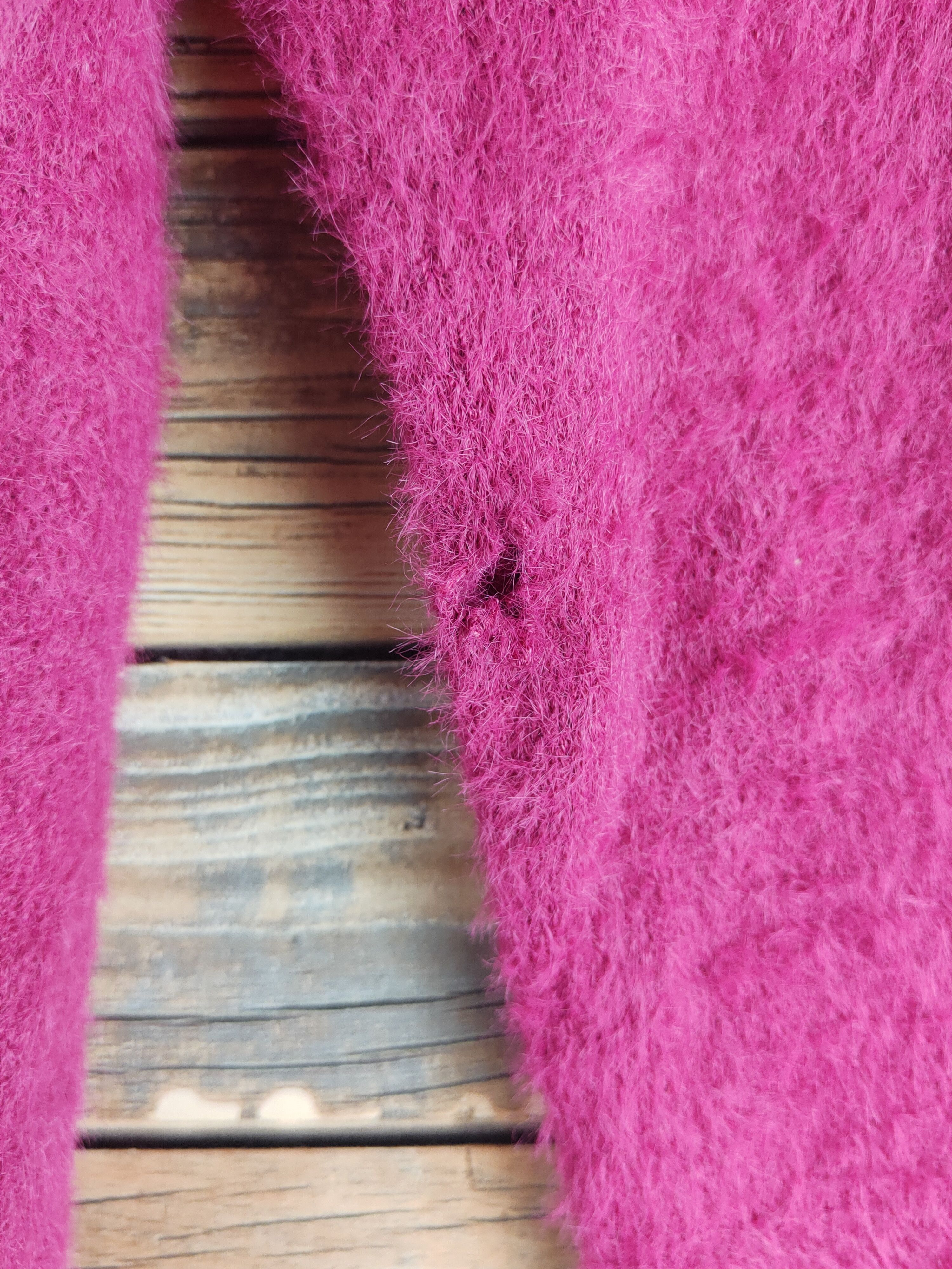 Japanese Brand DLL Talk About Love fur mohair shaggy knitwear #46-518 Size M / US 6-8 / IT 42-44 - 6 Thumbnail