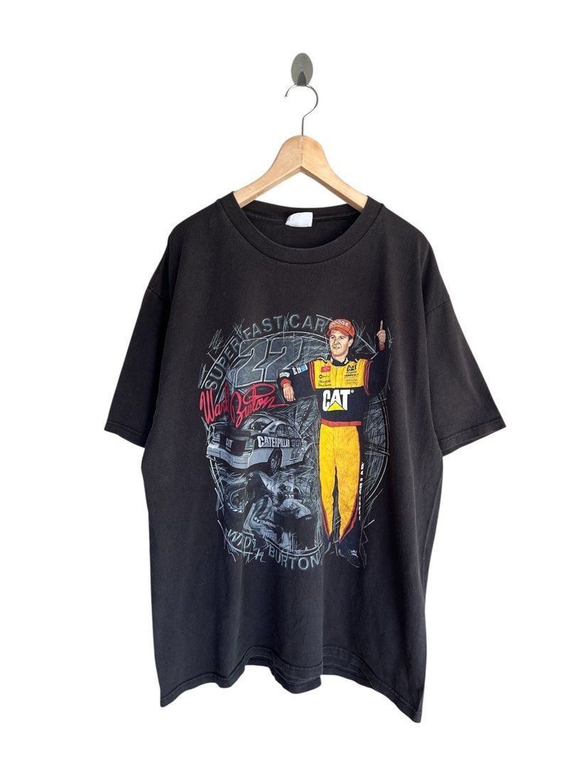 NASCAR Vintage Ward Burton NASCAR Tshirt Size US XL / EU 56 / 4 - 1 Thumbnail