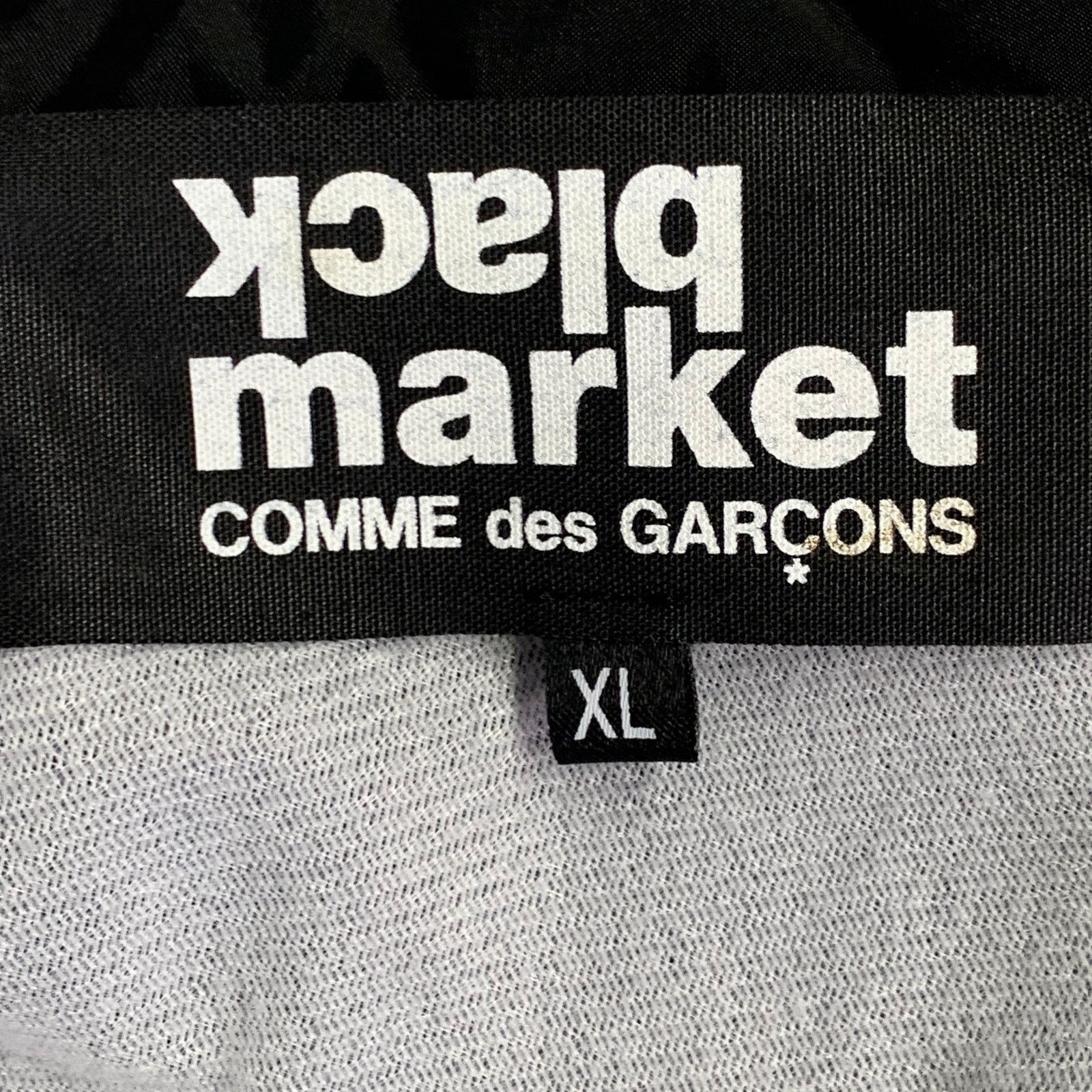 Comme des Garcons COMME des GARCONS 2022 Size XL Black Logo Windbreaker Jacket Size US XL / EU 56 / 4 - 5 Thumbnail