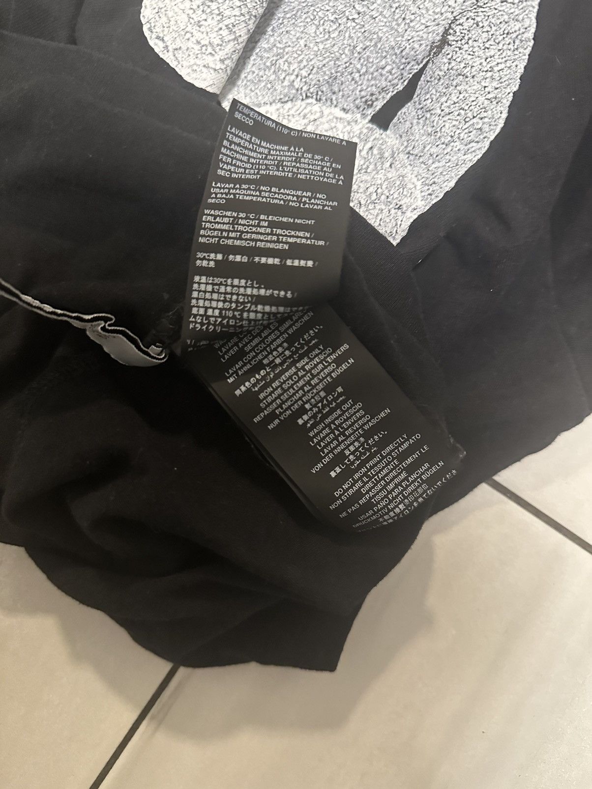 Palm Angels Black/White Palm Angels Ice Bear Size US M / EU 48-50 / 2 - 9 Thumbnail