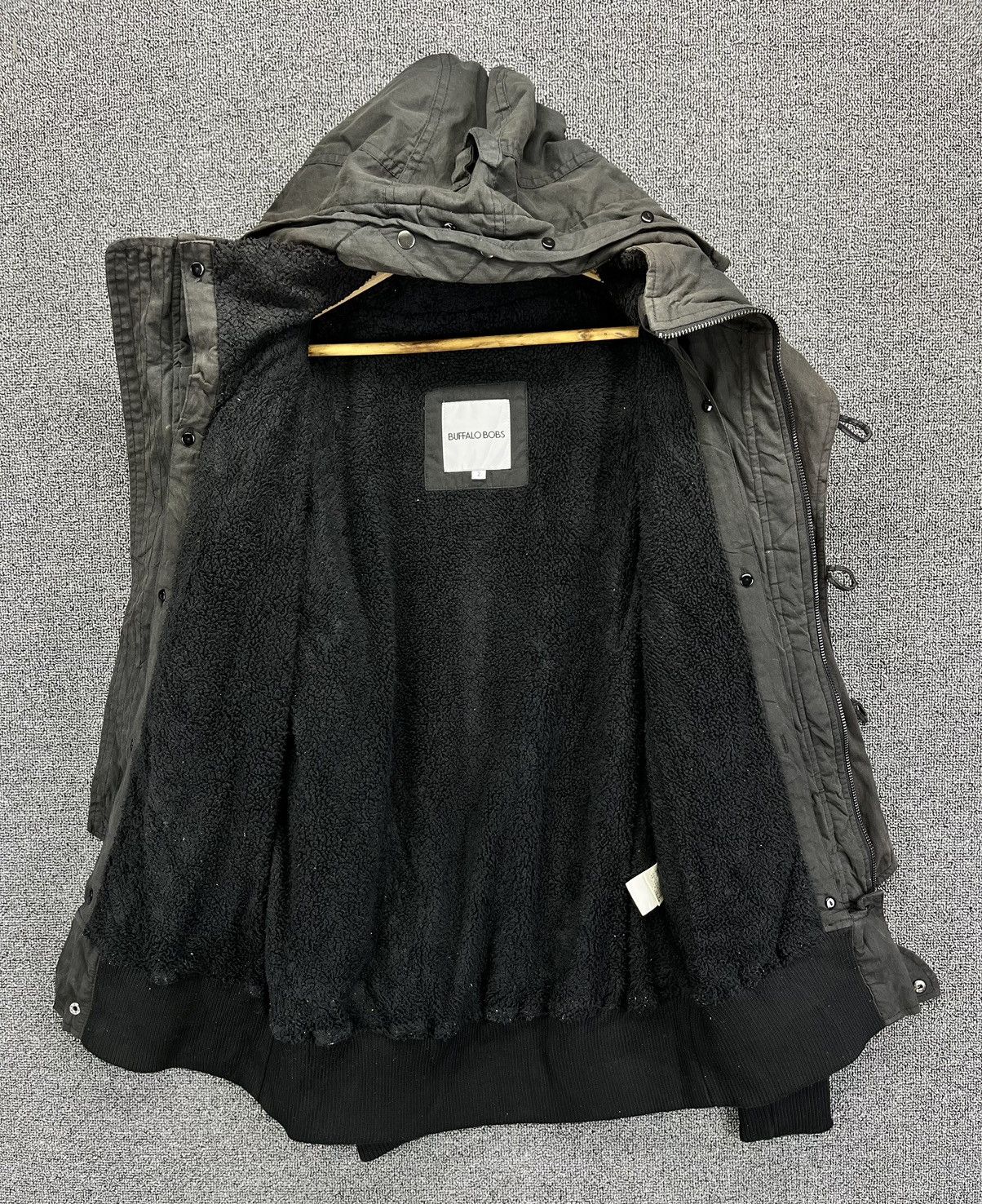 BUFFALO BOBS BUFFALO BOBS Rare Hooded Zip Up Punk Jacket Size M / US 6-8 / IT 42-44 - 7 Thumbnail