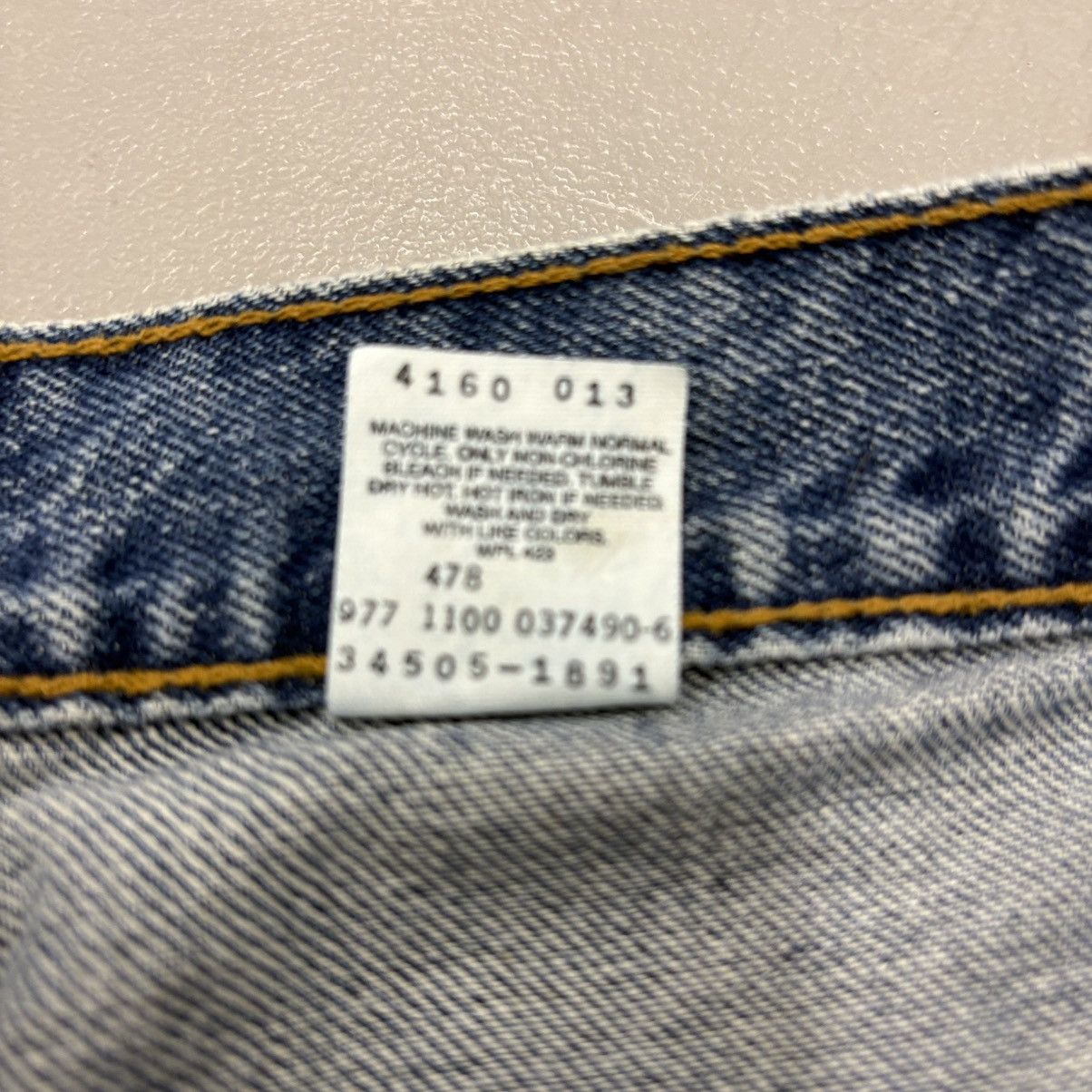 Levi's Vintage 90s Levi’s 505 Light Wash Denim Shorts Jorts Size 38 Size US 38 / EU 54 - 5 Thumbnail