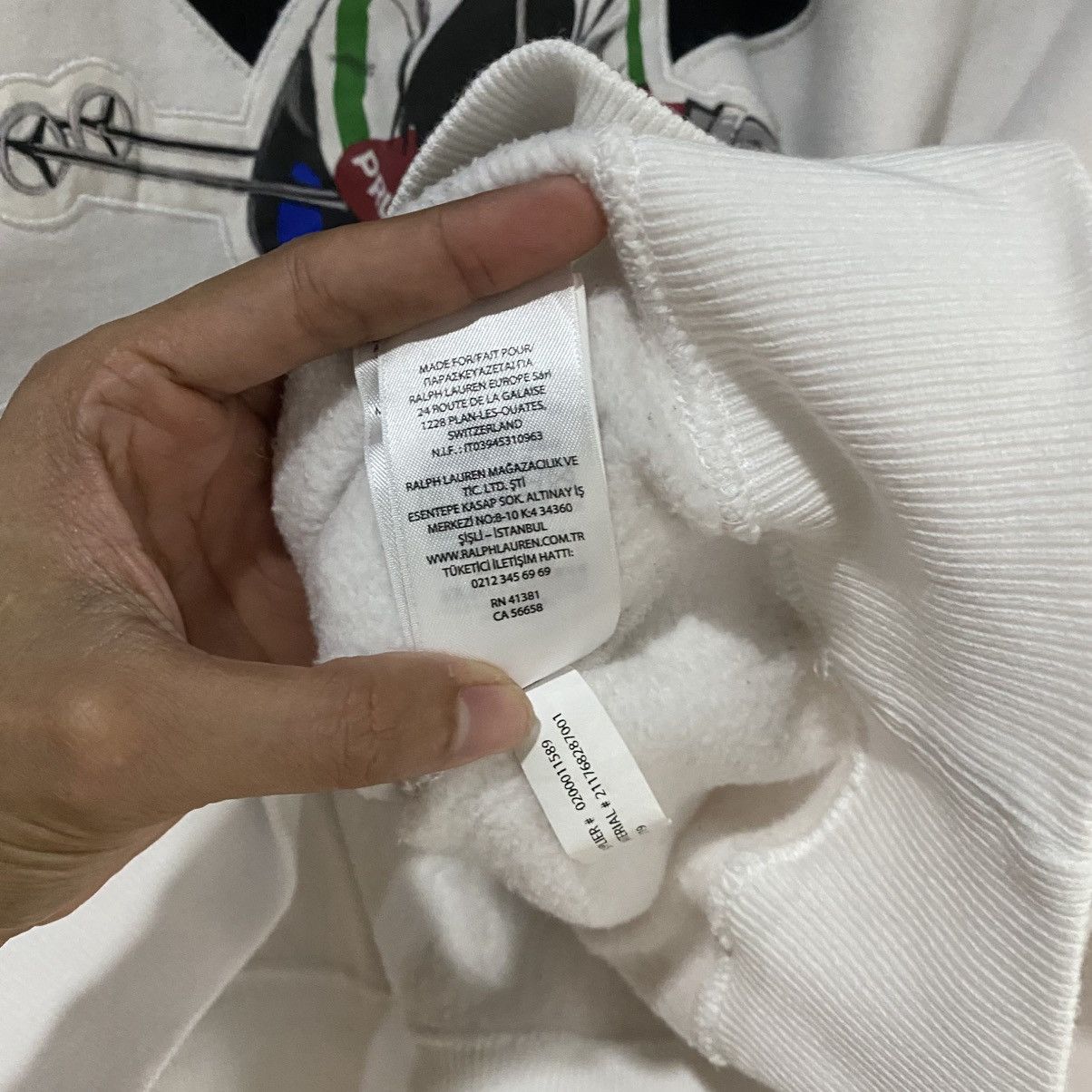Polo Ralph Lauren Polo By Ralph Lauren Polo Bear Ski Boxy Oversize Sweatshirts Size US M / EU 48-50 / 2 - 10 Thumbnail