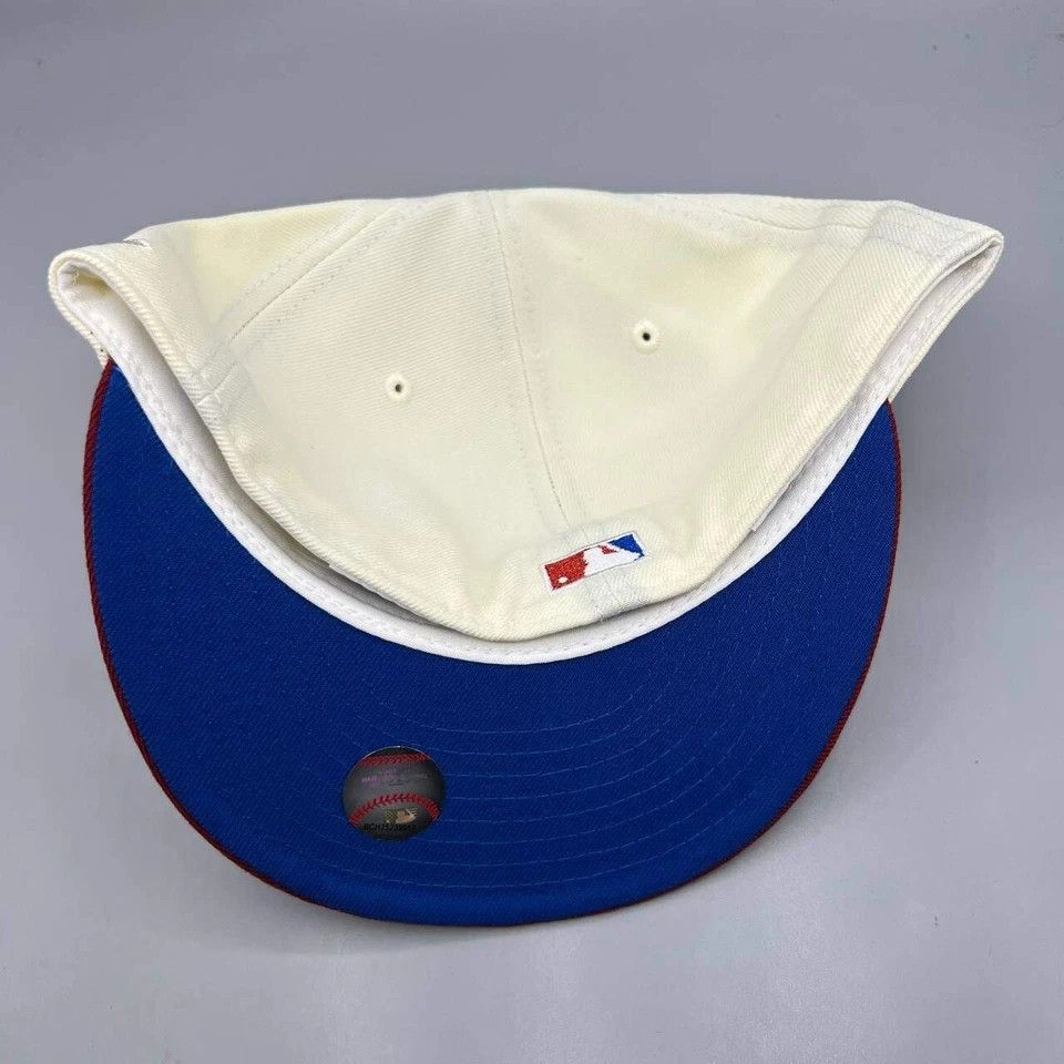 New Era Milwaukee Brewers Hat Men 7 5/8 59Fifty New Era Fitted Cap Size ONE SIZE - 5 Thumbnail