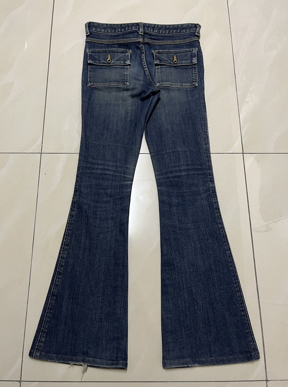If Six Was Nine Flare Jeans distressed rusty ediconcious jeans bootcut F1 Size US 29 - 2 Thumbnail
