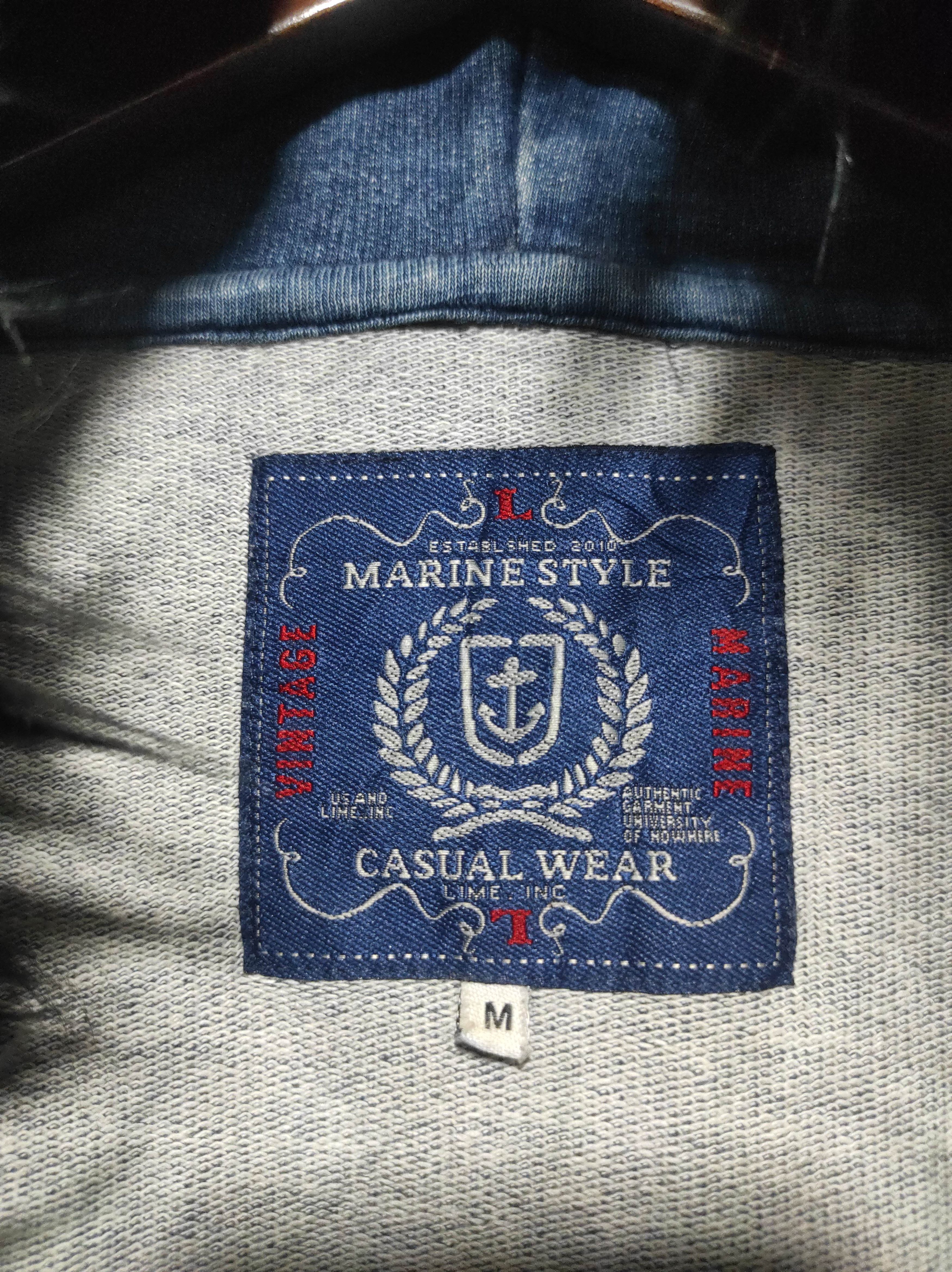 Hysteric Glamour Marine Style Casual wear Denim Zip Fur Hoodie i6w9 lgb style Size US M / EU 48-50 / 2 - 9 Thumbnail