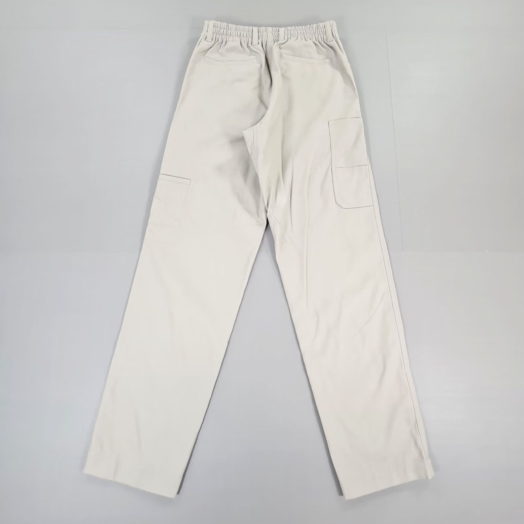 Cos COS Mens Trousers Grey W30 L32 Carpenter Cargo Pants Elastic Waist Chino Cotton Size US 30 / EU 46 - 7 Thumbnail