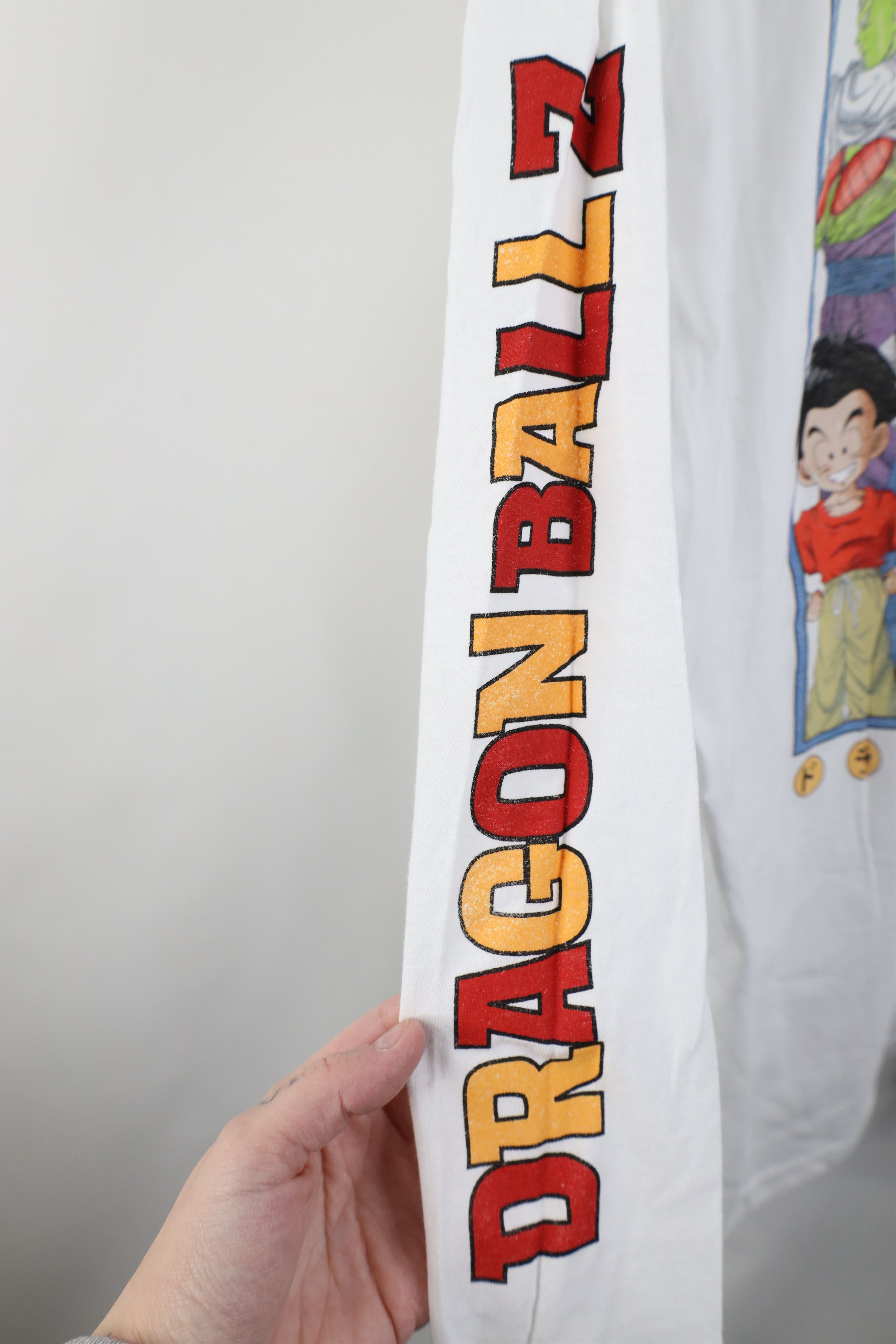 Vintage Deadstock Vintage Y2K Dragon Ball Z Spell Out Anime T-Shirt Size US XL / EU 56 / 4 - 9 Thumbnail