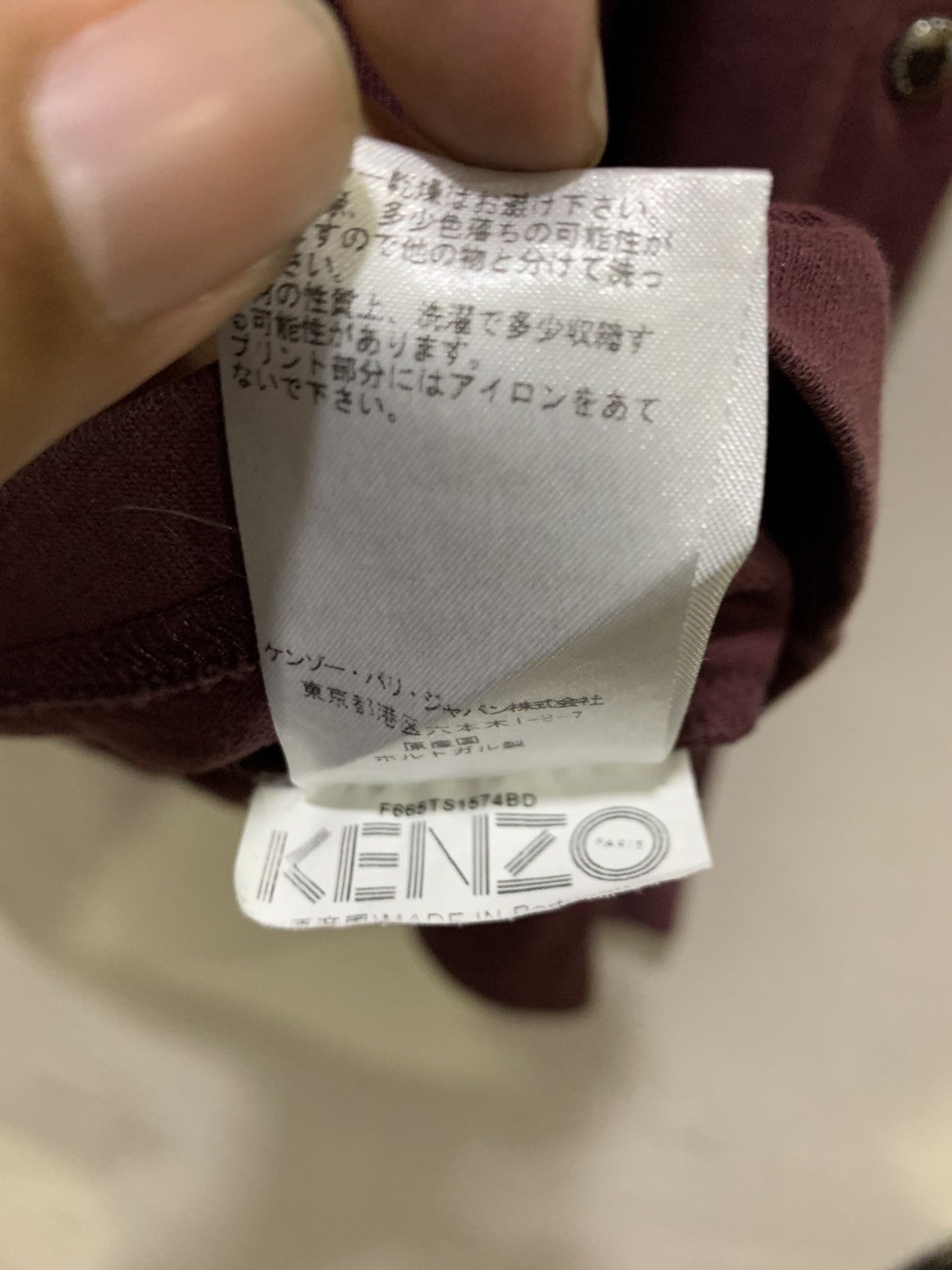 Kenzo Kenzo paris longsleeve shirt button Size US M / EU 48-50 / 2 - 6 Thumbnail