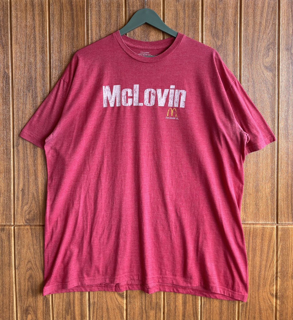 Travis Scott Hype🔥Humor McDonald’s McLovin Big Logo Tshirt Size US XXL / EU 58 / 5 - 1 Thumbnail